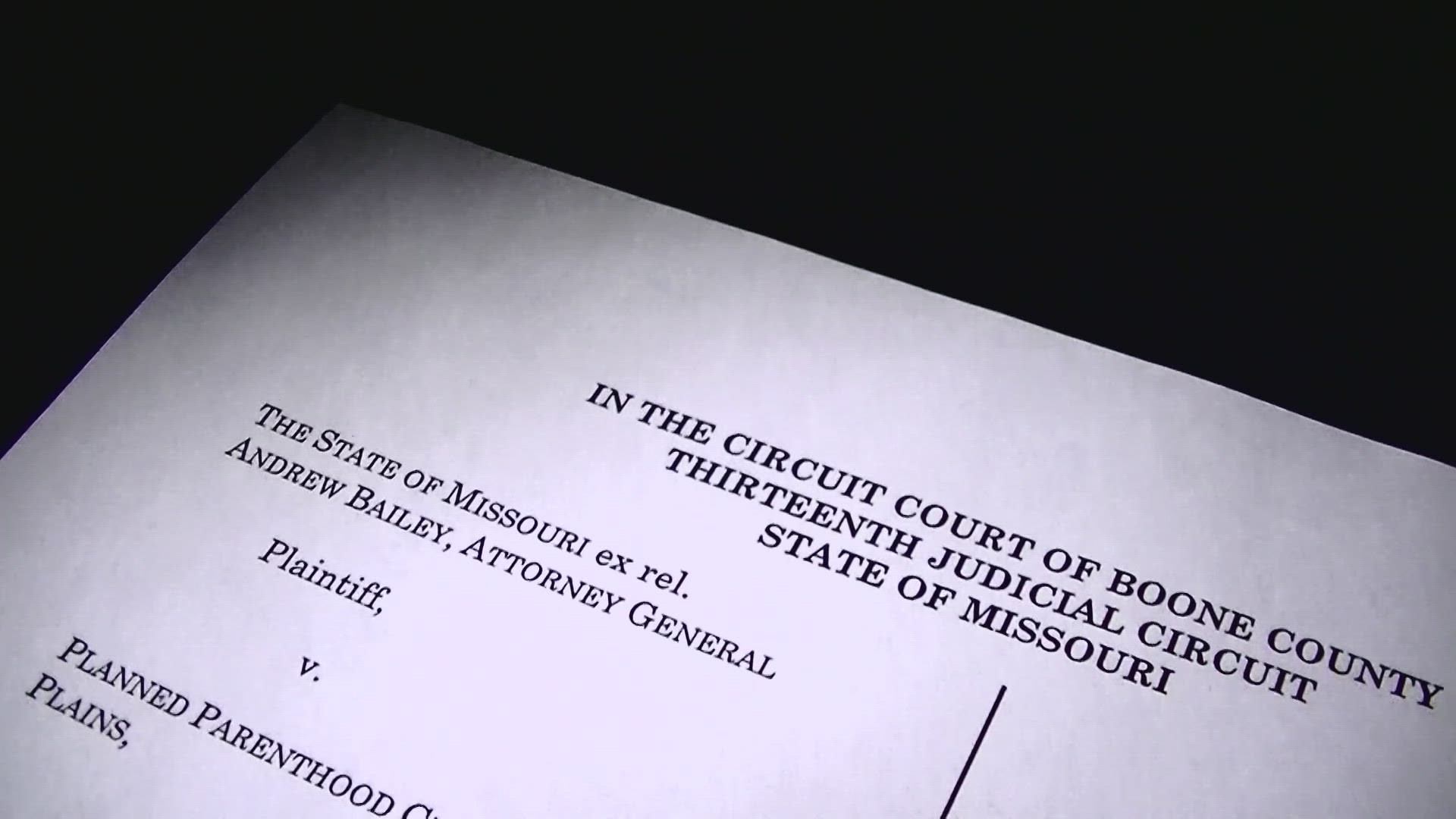 This lawsuit claims Planned Parenthood Great Plains location in Columbia, Missouri is taking minors to Kansas. Abortion services are legal in Kansas.