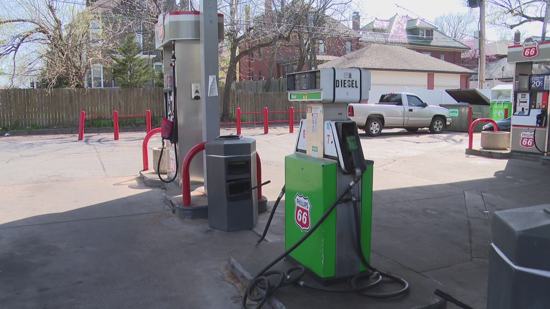 According to police, it happened just before 8:30 Saturday night. Five suspects in two vehicles robbed and kidnapped a young man at the Phillips 66.