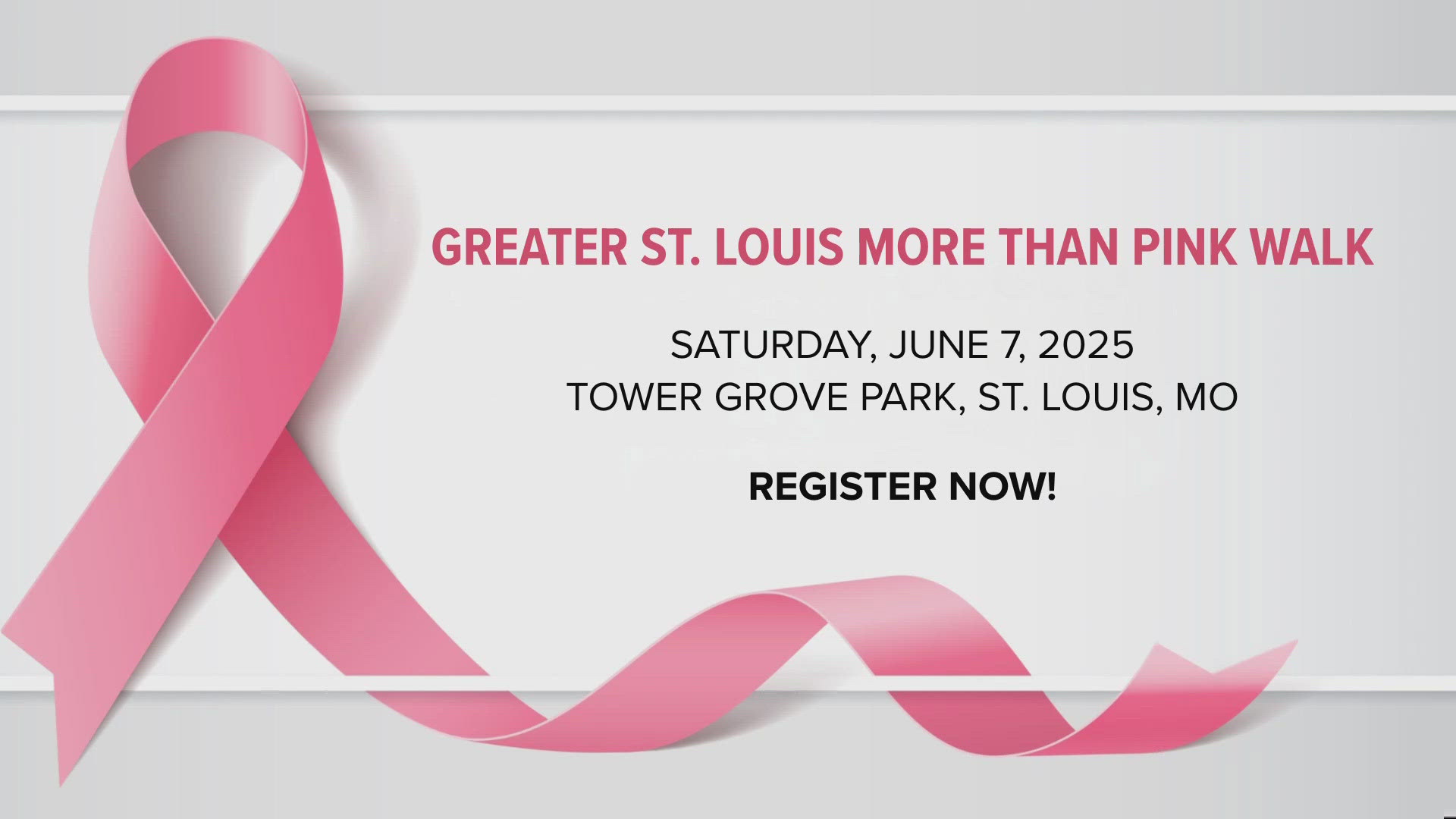 Susan G. Komen's largest fundraising event is back again this year at Tower Grove Park. You can sign up to participate now.