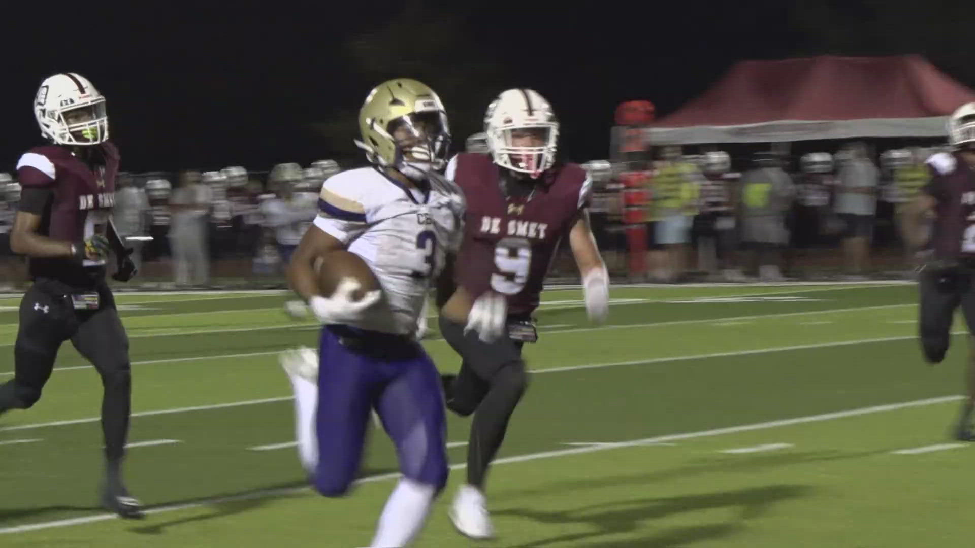 5 On Your Sideline returns with another week of high school football. Here are the best highlights from CBC vs. De Smet.