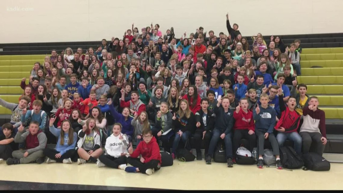 Weather Academy visits Antonia Middle School | ksdk.com