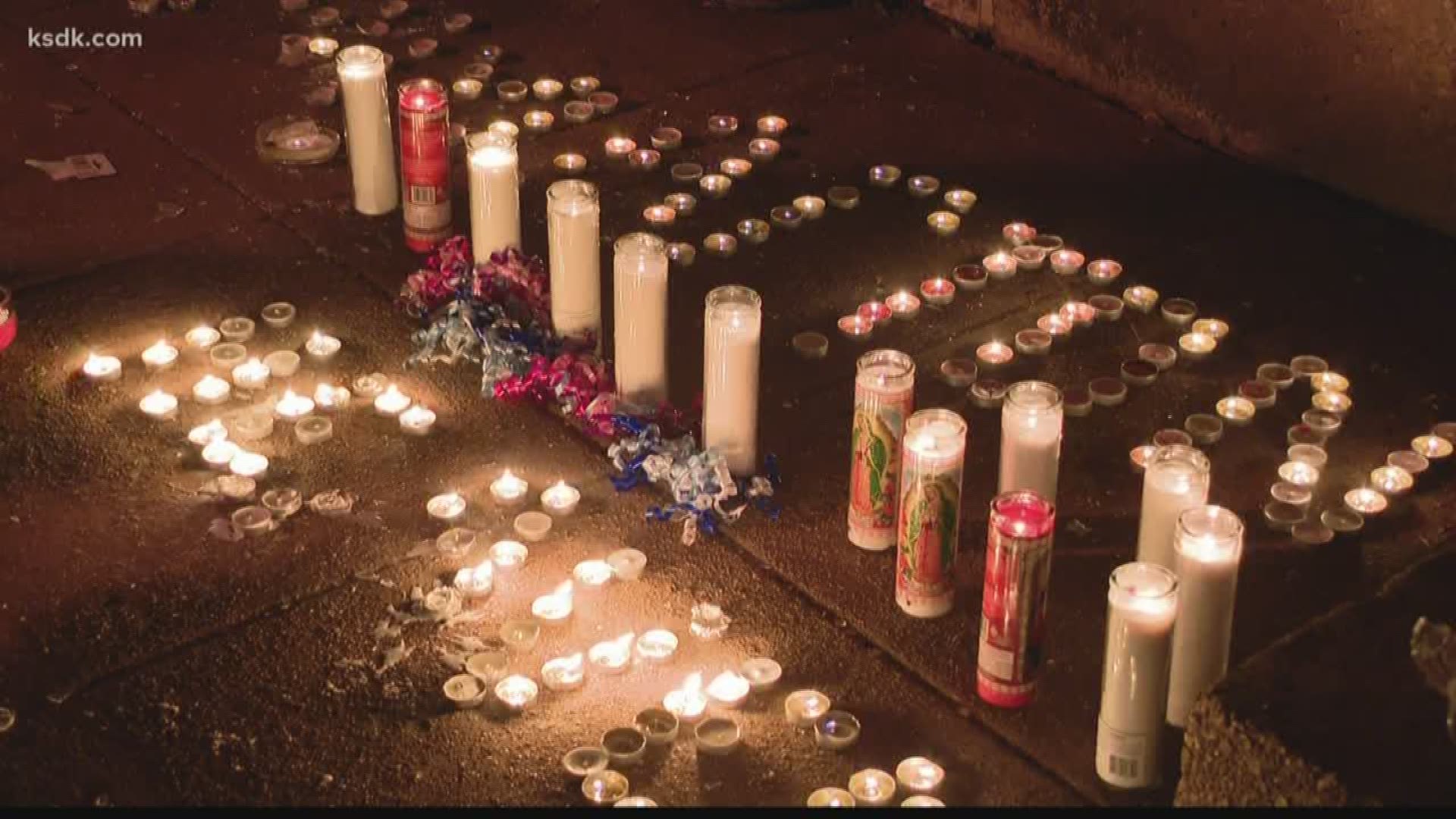 Family friends came together to remember the children and defend their mom.