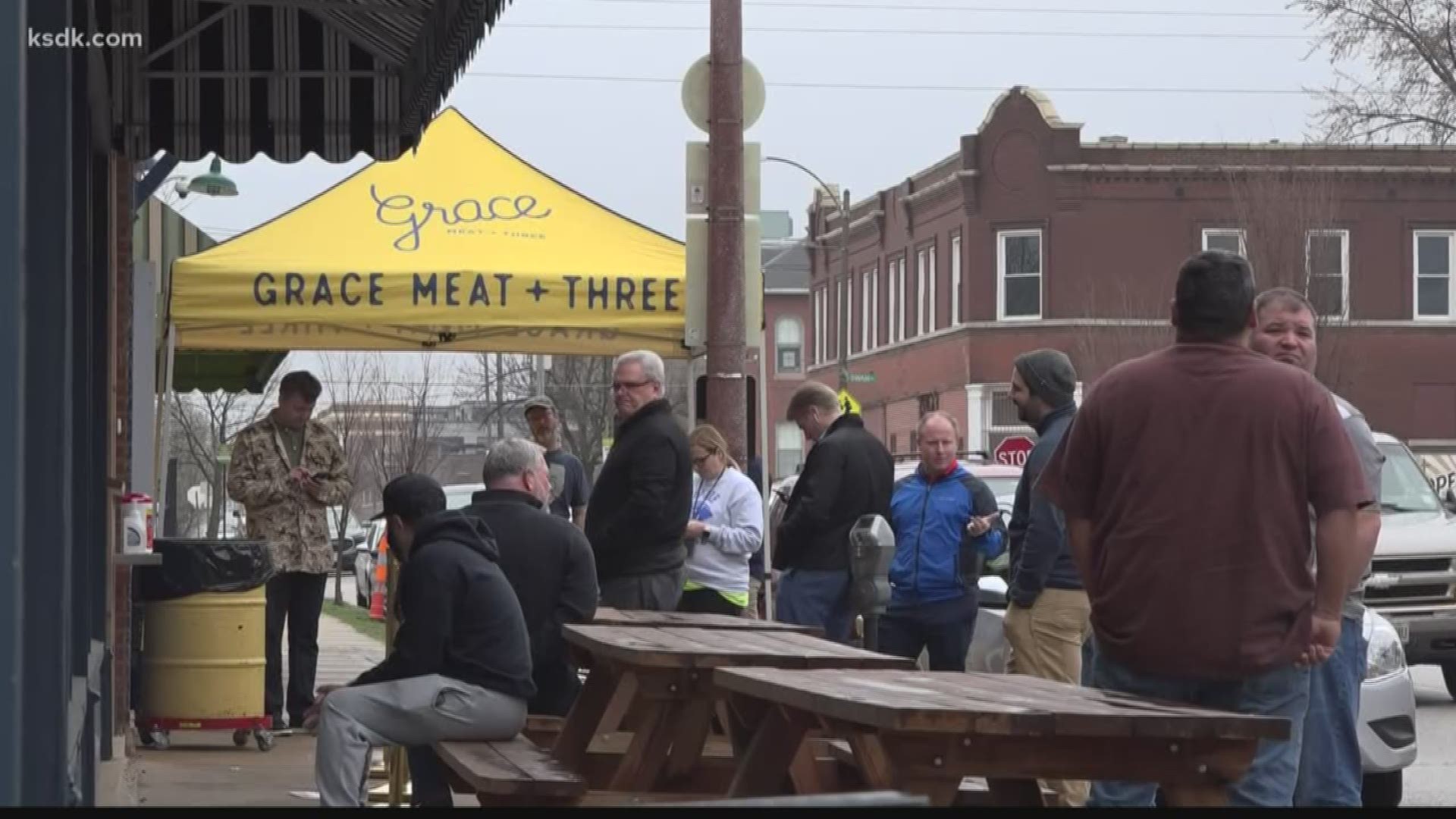 The owners of Grace Meat + Three are going above and beyond to help workers who've been laid off because of the virus.