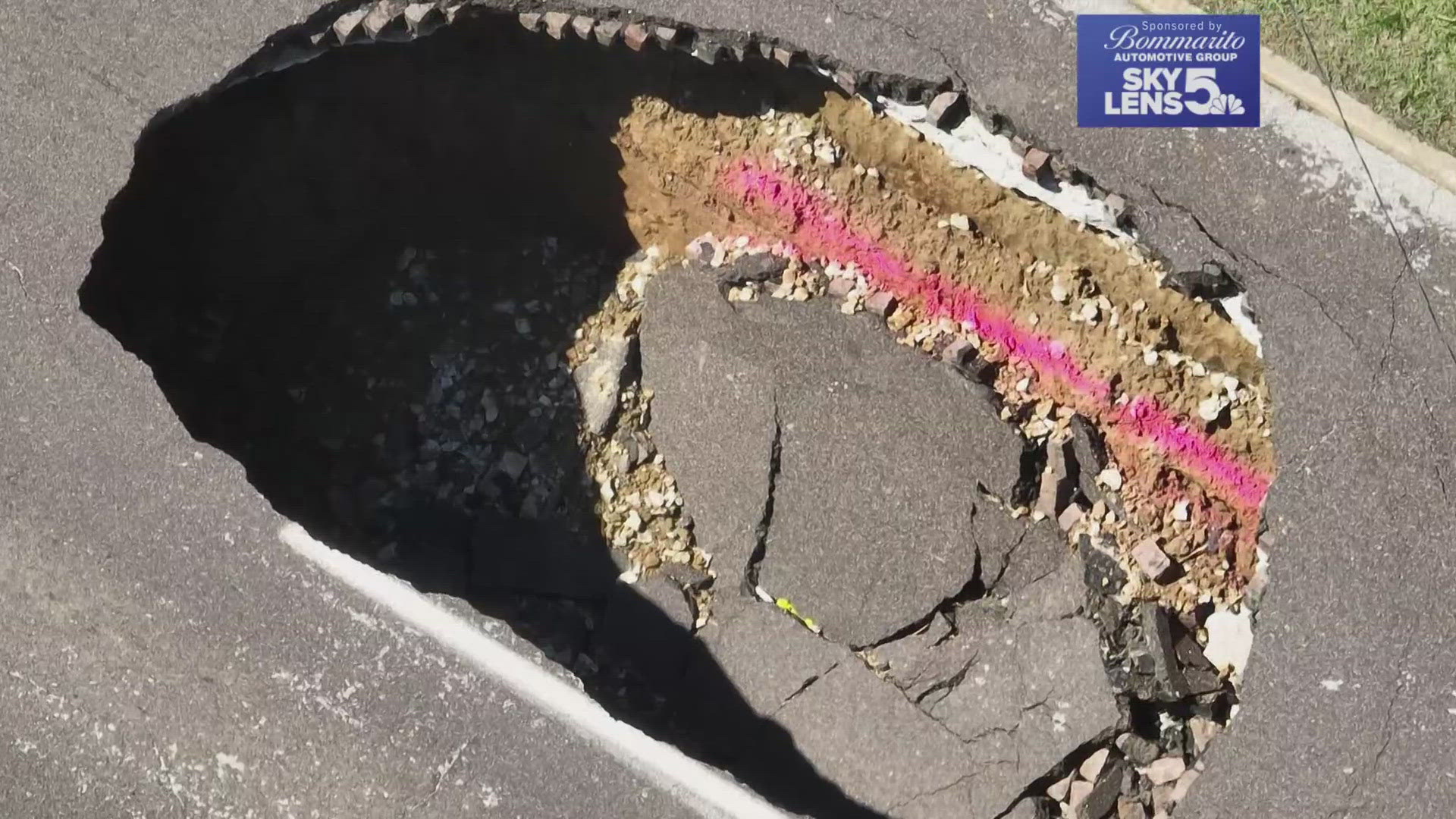 A massive sinkhole that opened at the intersection of Cass and 17th Street in North St. Louis has become what one resident called "a hole in the city."