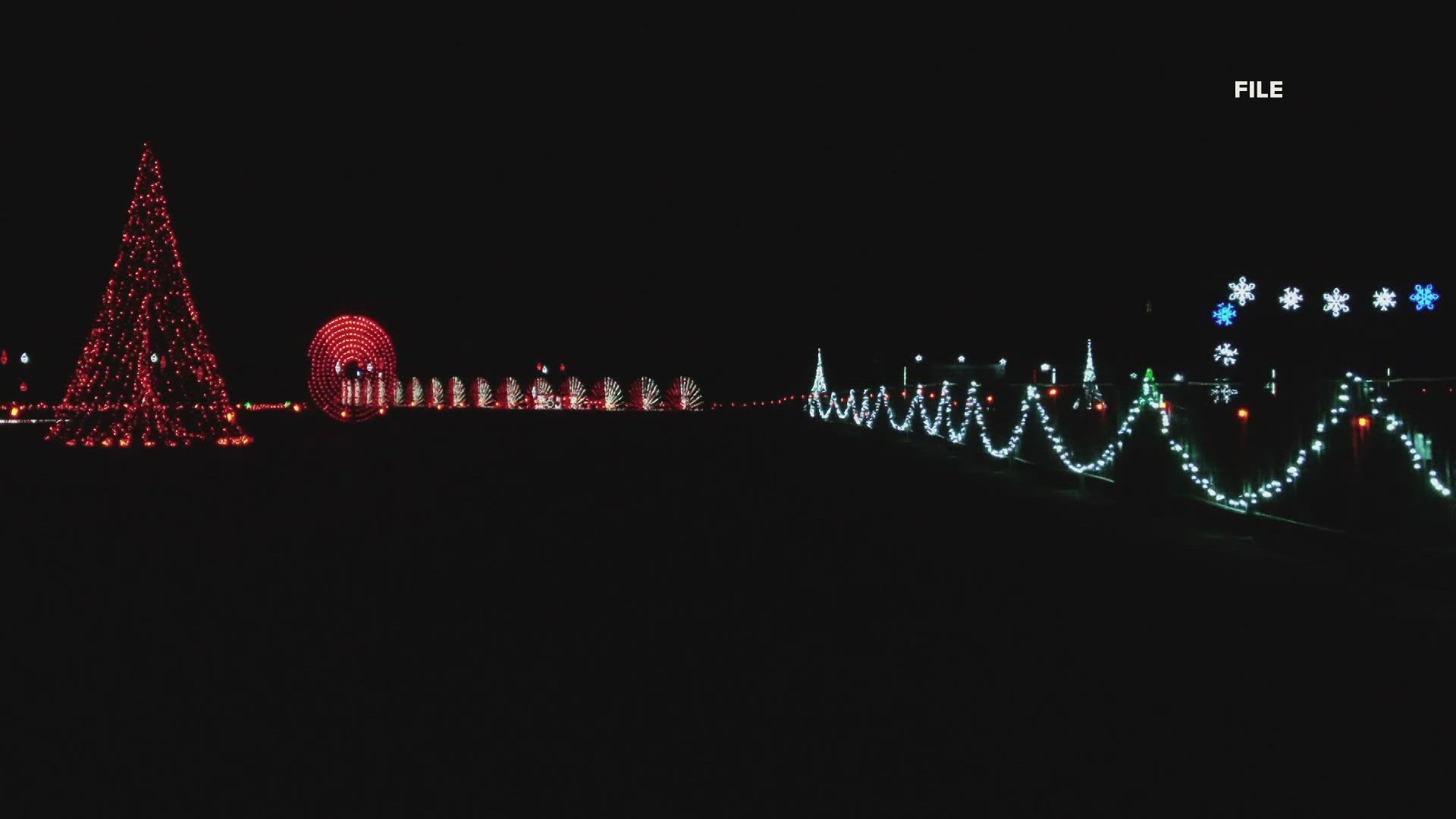 World Wide Technology Raceway will light up tonight. This is the annual Wonderlights Holiday display.