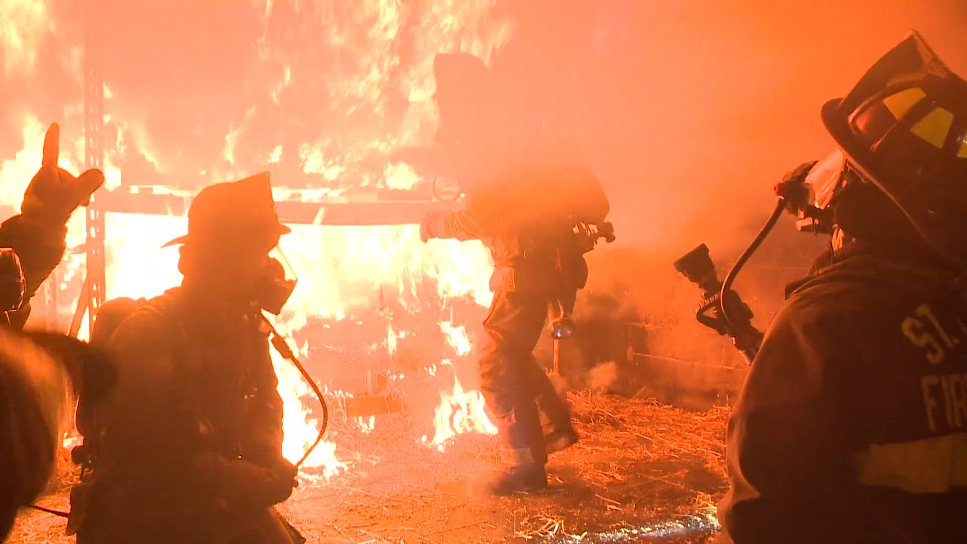 St. Louis firefighters demonstrate how quickly house fires spread, stress importance of working smoke alarms