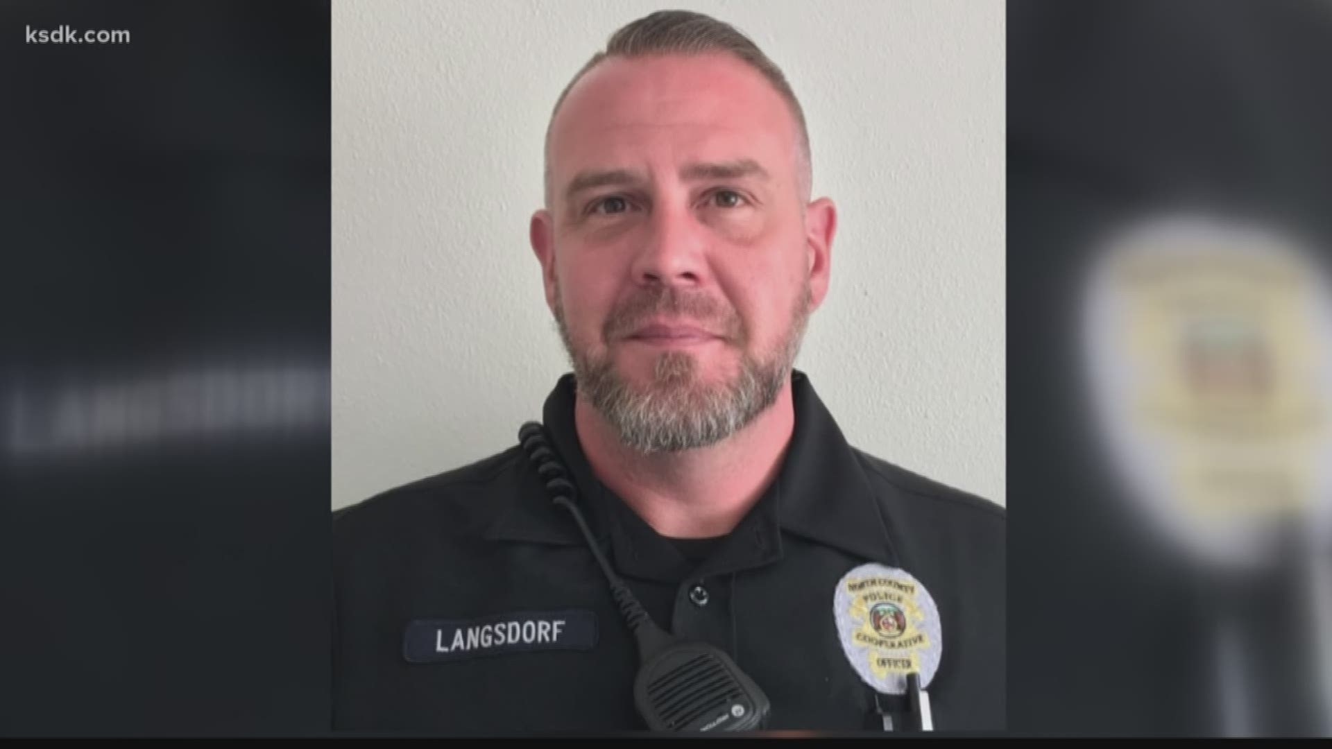 It comes a day after Officer Michael Langsdorf was murdered at the Wellston Food Market.