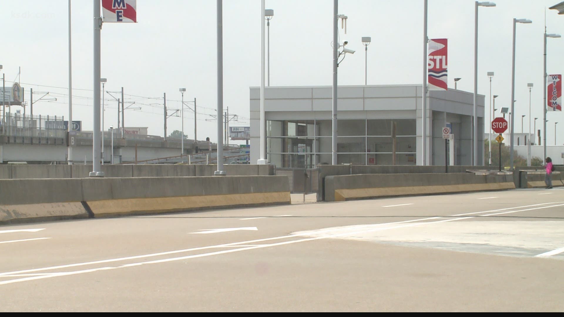 Lambert Airport moves passenger pick up location temporarily