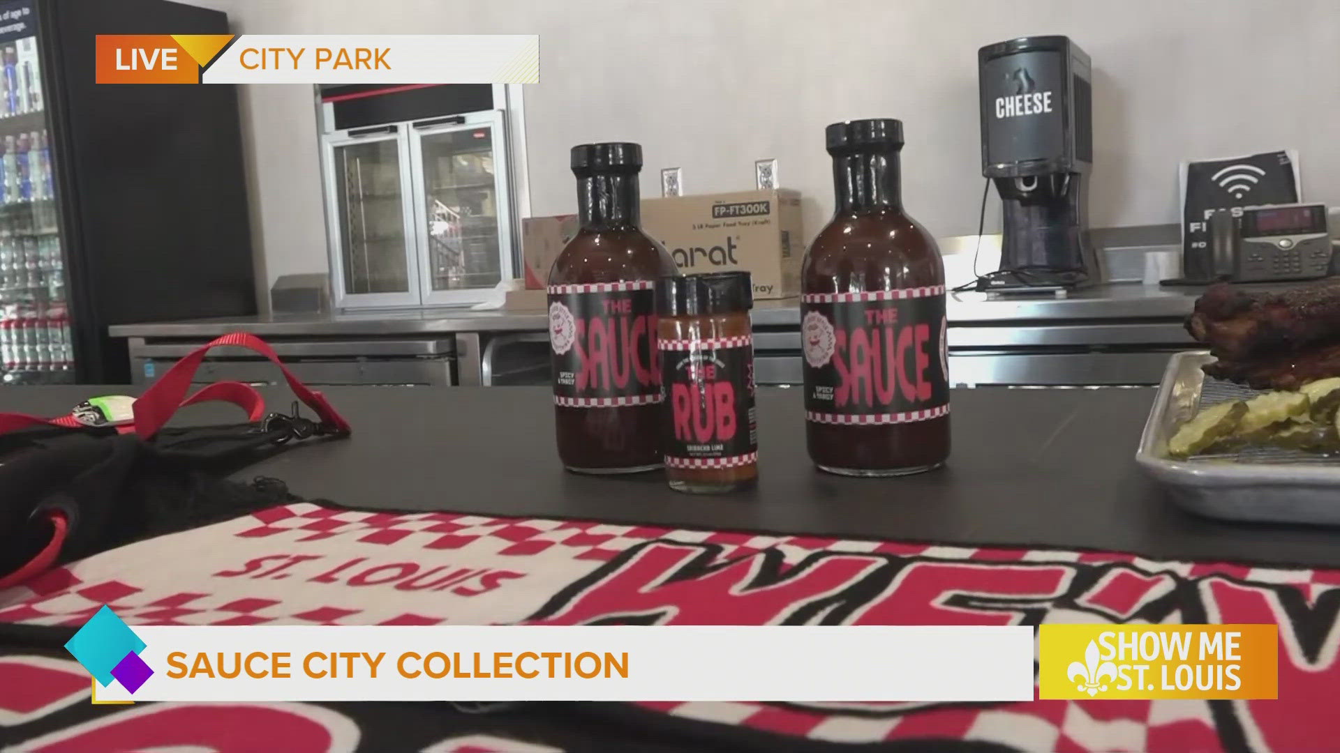 Sauce CITY pays homage to St. Louis barbecue and the "sauce" that makes the city stand out.