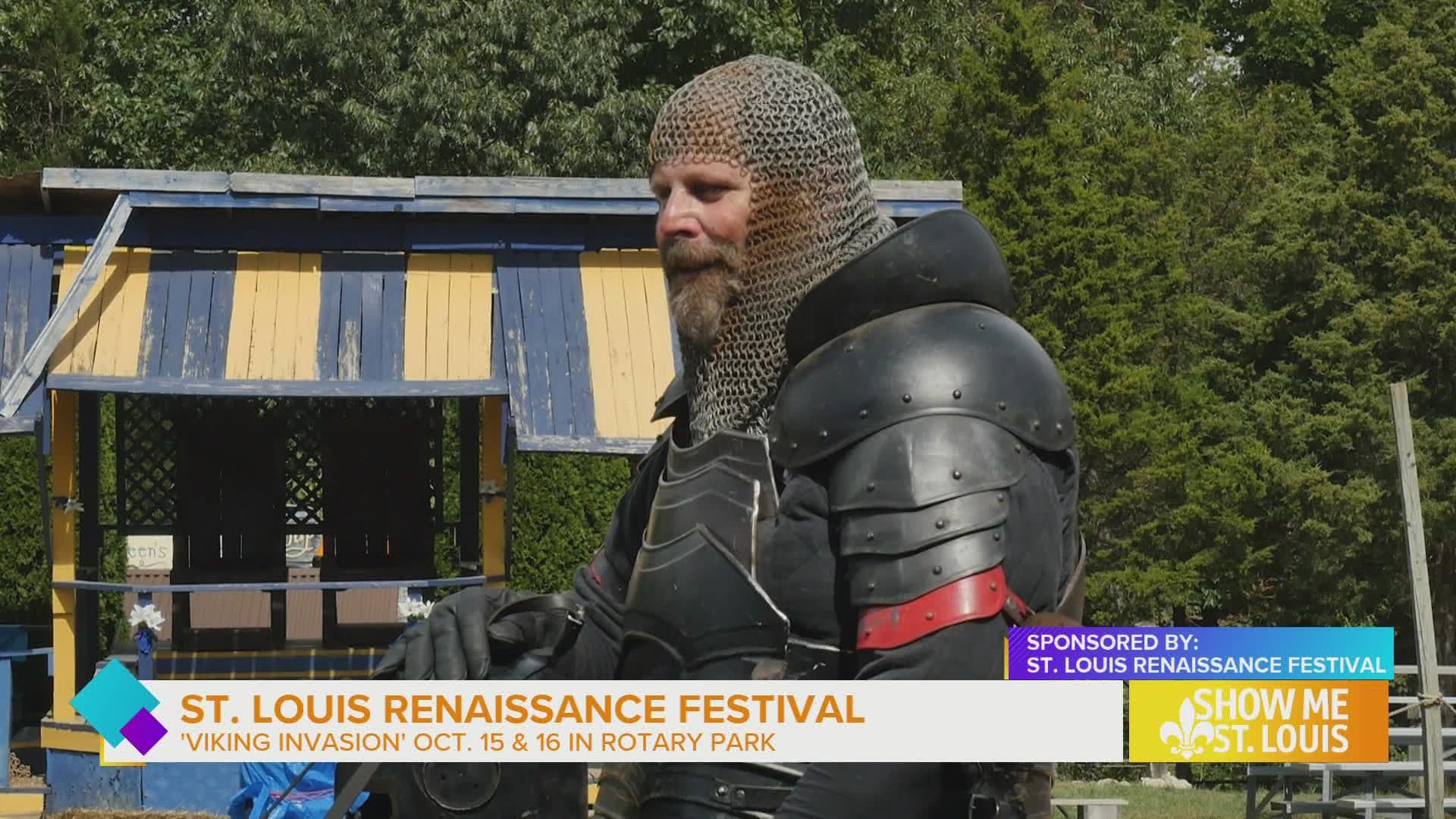 Grab your horns and helmets for a Viking Invasion on October 15 and 16 at the St. Louis Renaissance Festival!