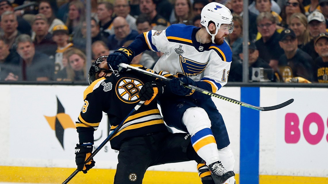 Stanley Cup Final 2019: St. Louis Blues' Ivan Barbashev suspended for Game  6 for hit on Boston Bruins' Marcus Johansson (video) 
