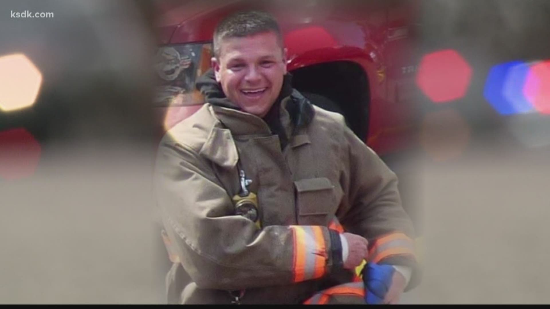 Capt. Jake Ringering was laid to rest Tuesday. Hundreds of firefighters, lined up to pay their respects to one of their own.