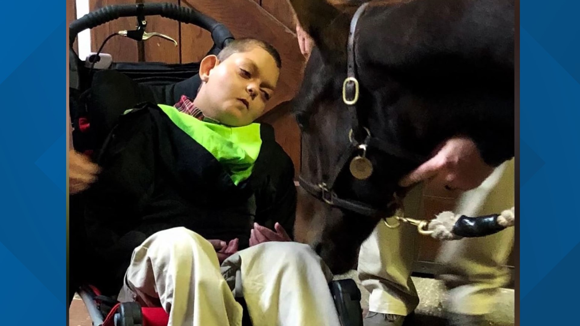 Tribute of a young man who made a wish at a horse farm.