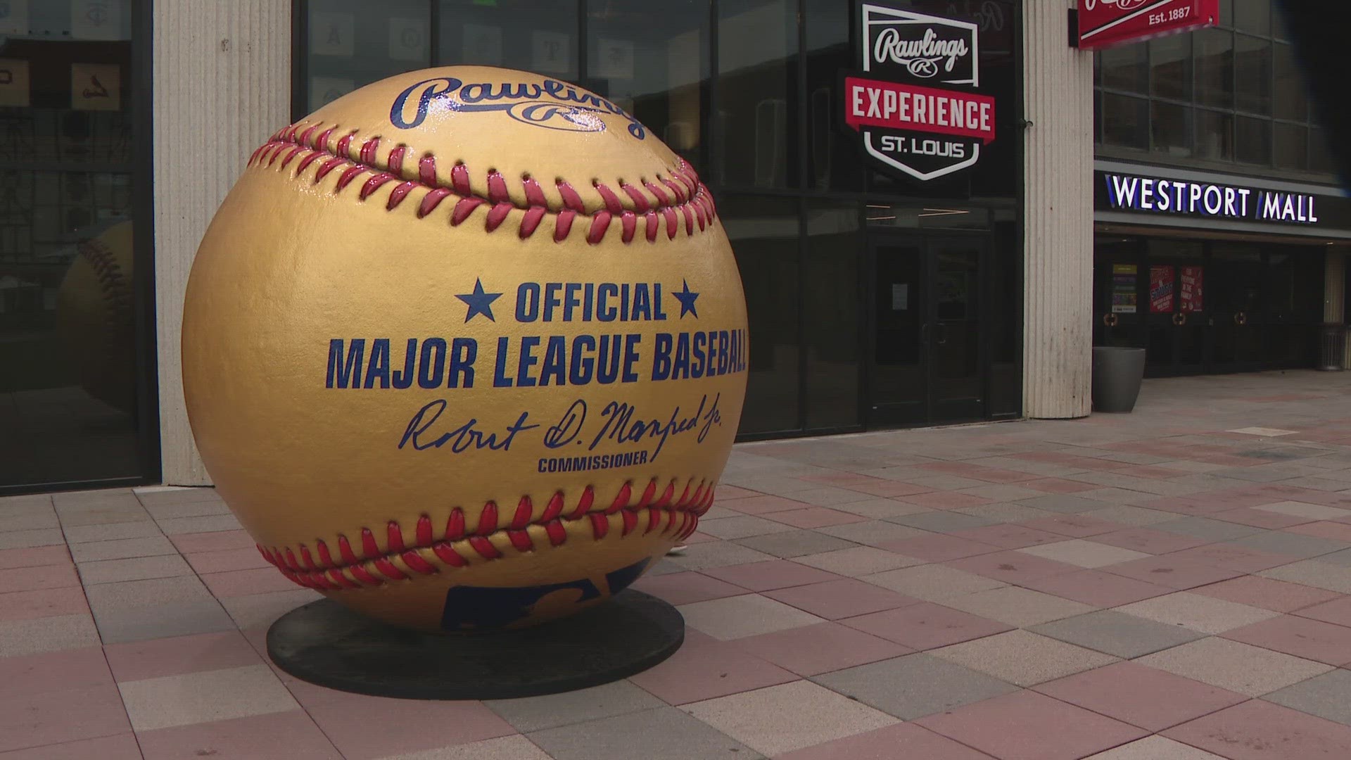 The Rawlings Experience opens Friday in Maryland Heights. Baseball fans can take a look back at baseball history and use new technology with a batting simulator.