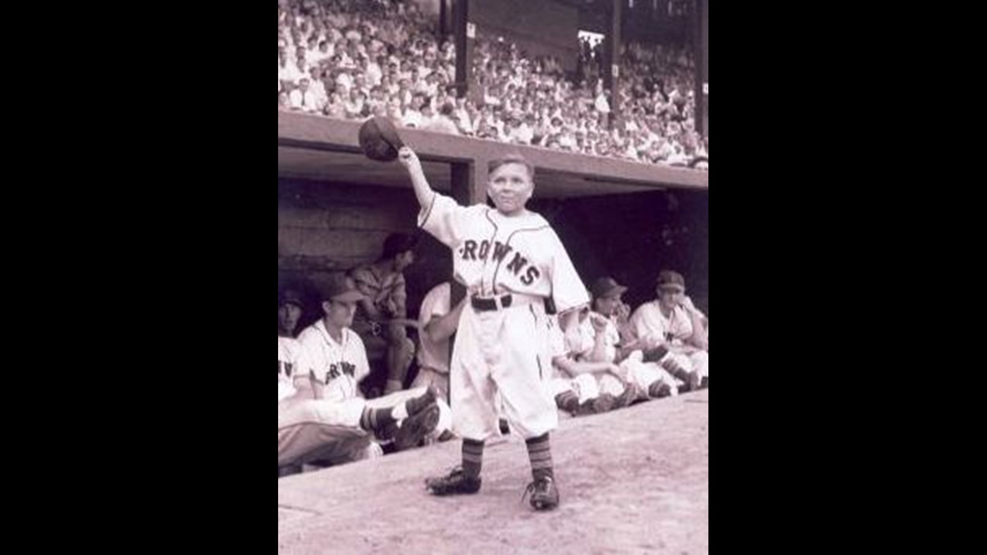 Eddie Gaedel 8x10 Photo – 1951 St. Louis Browns – Glossy Black & White Reproduction