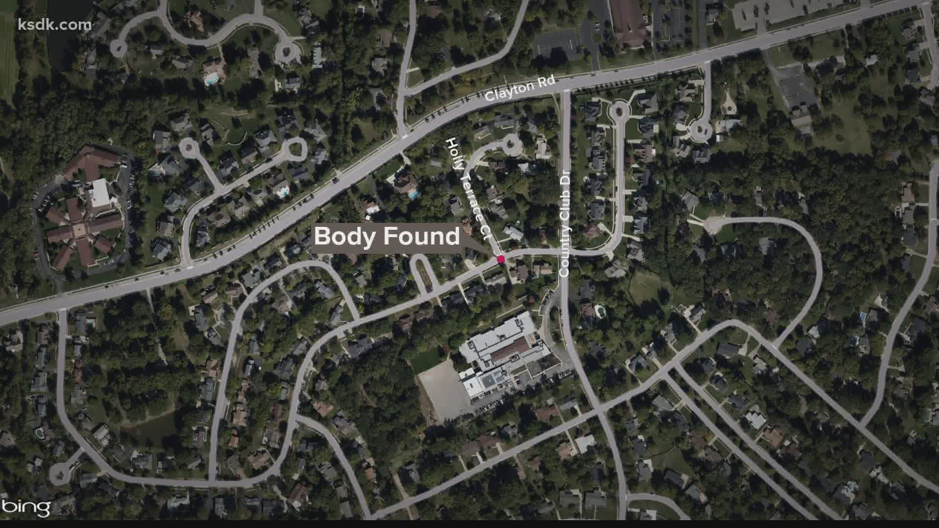 The body of a missing St. Charles man was found in the back yard of a home.
