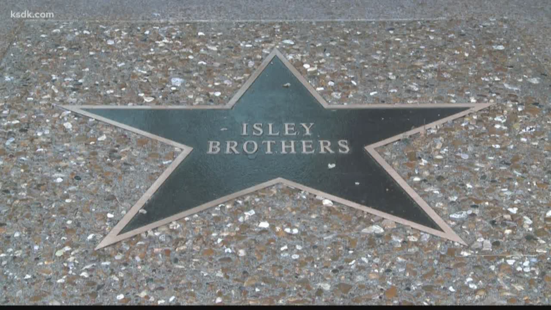 The legendary band is now part of the St. Louis Walk of Fame.