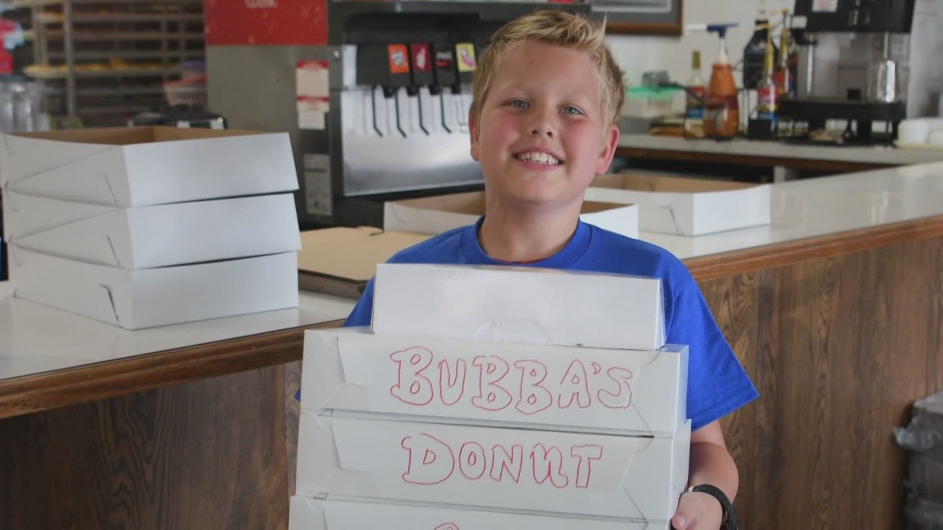 In today's A Place to Call Home, we head to Old Town Donuts to introduce you to a very creative 10-year-old.