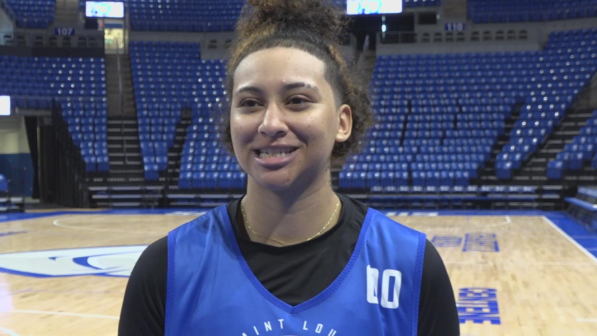 Senior guard Kyla McMakin tallied 40 points against VCU over the weekend.
