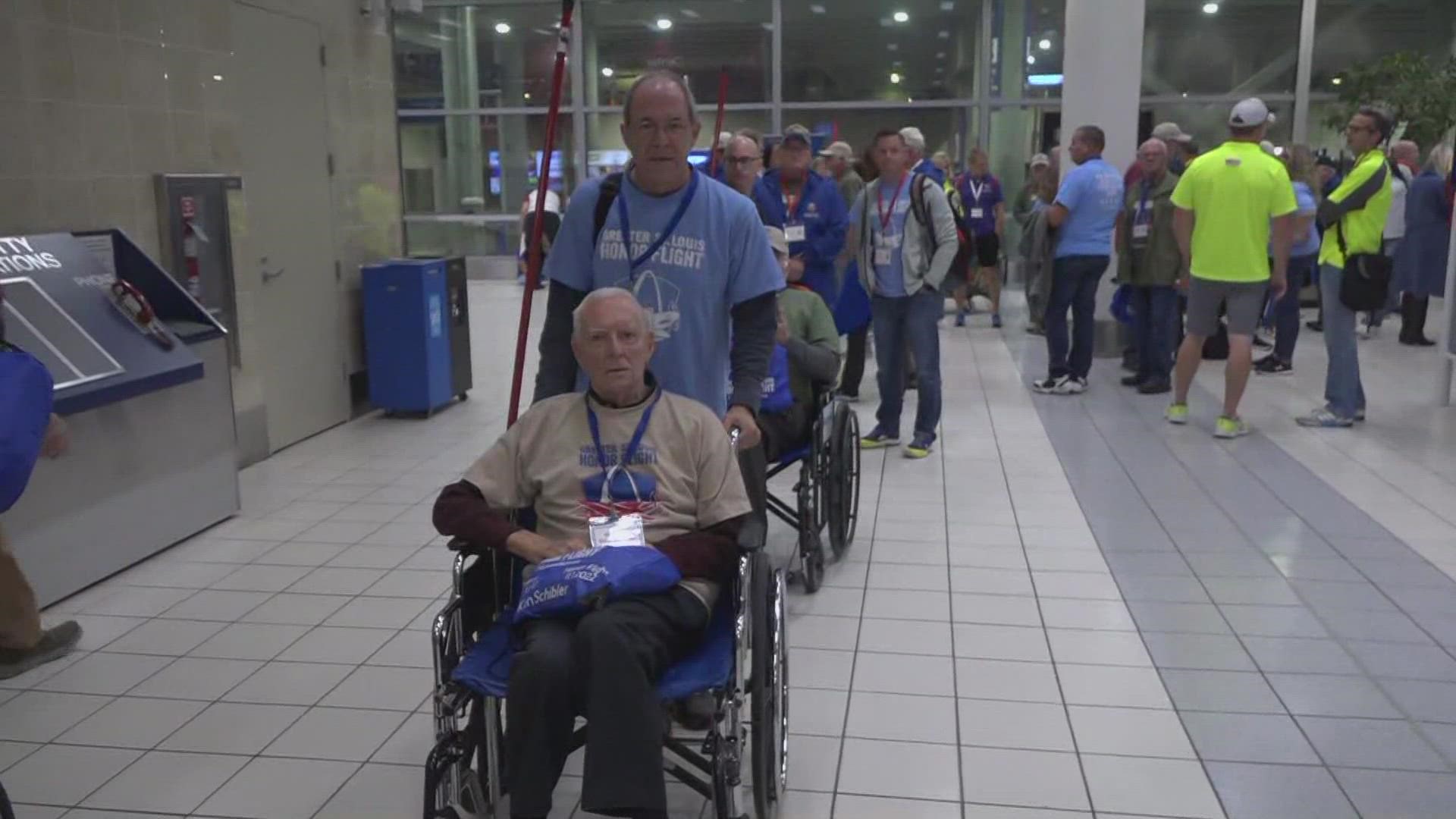 Dozens of local veterans took off for a milestone mission Tuesday morning. They boarded a plane for a special honor flight.