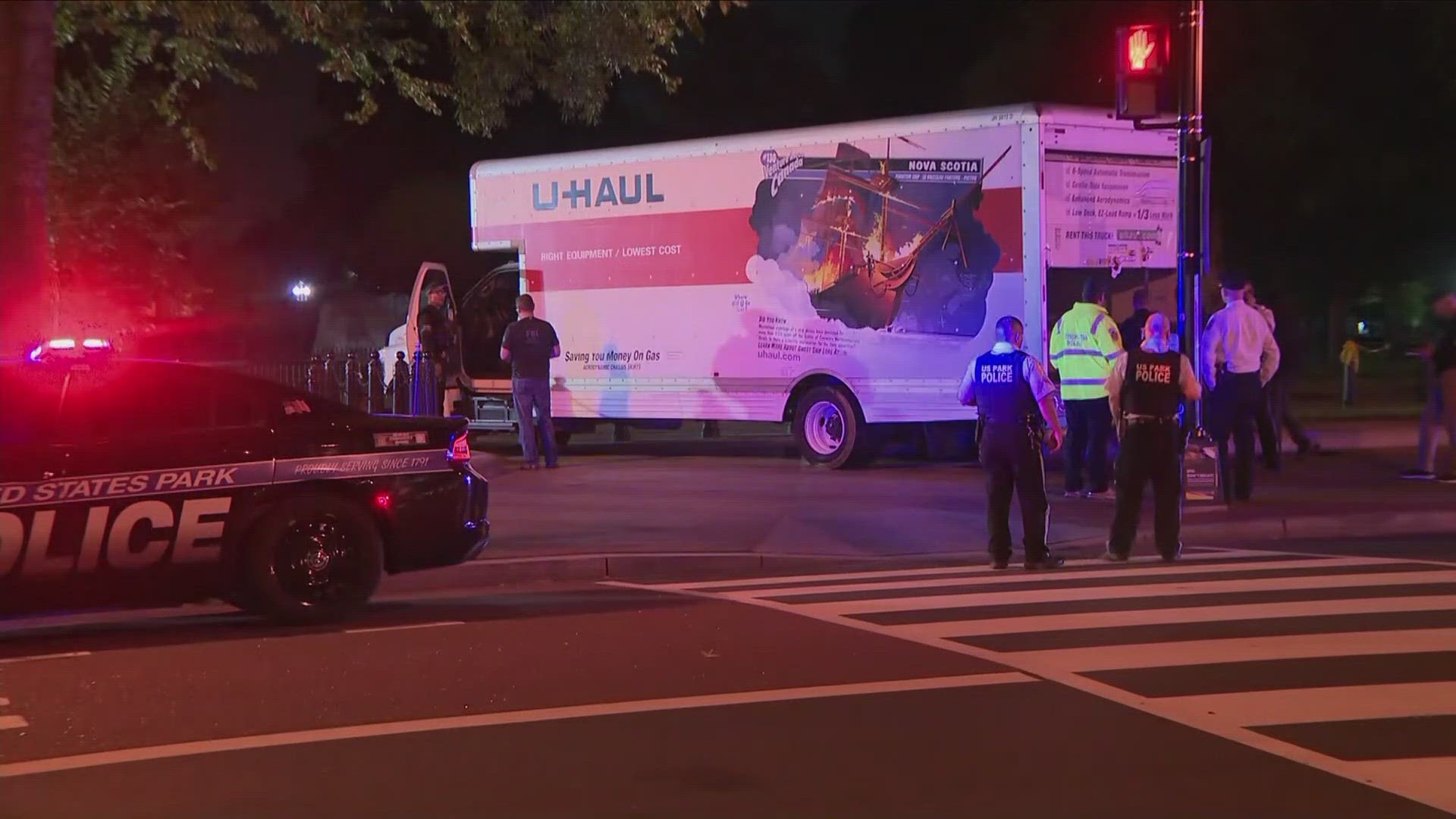 Sai Kandula, 19, is charged with one federal charge for damaging property. Prosecutors say he drove his U-Haul into a barrier at the White House in May.