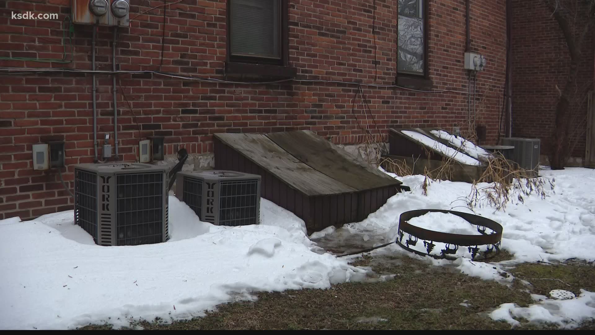 McCullough said after several visits from an HVAC company and maintenance men, she was told changing the furnace filter was her responsibility.