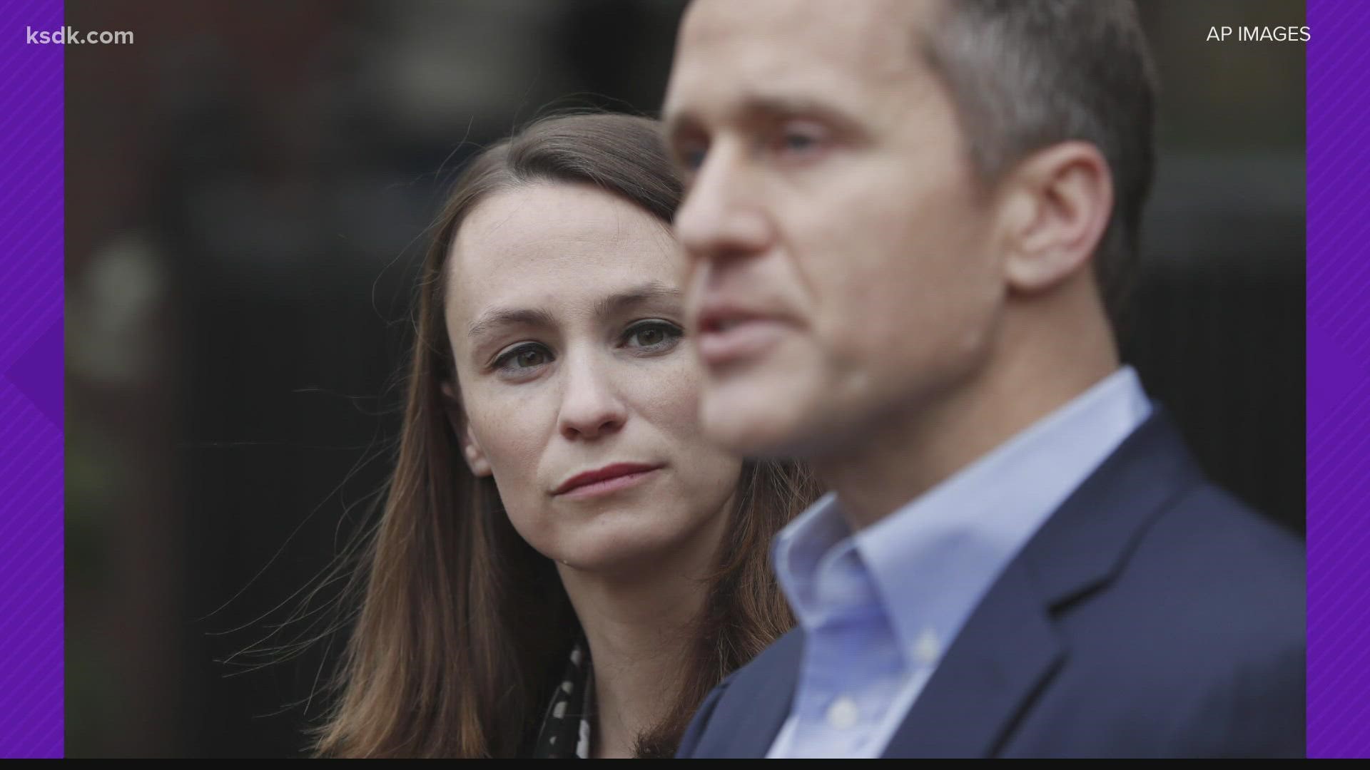 New allegations from Greitens' ex-wife were revealed in court records on Monday.