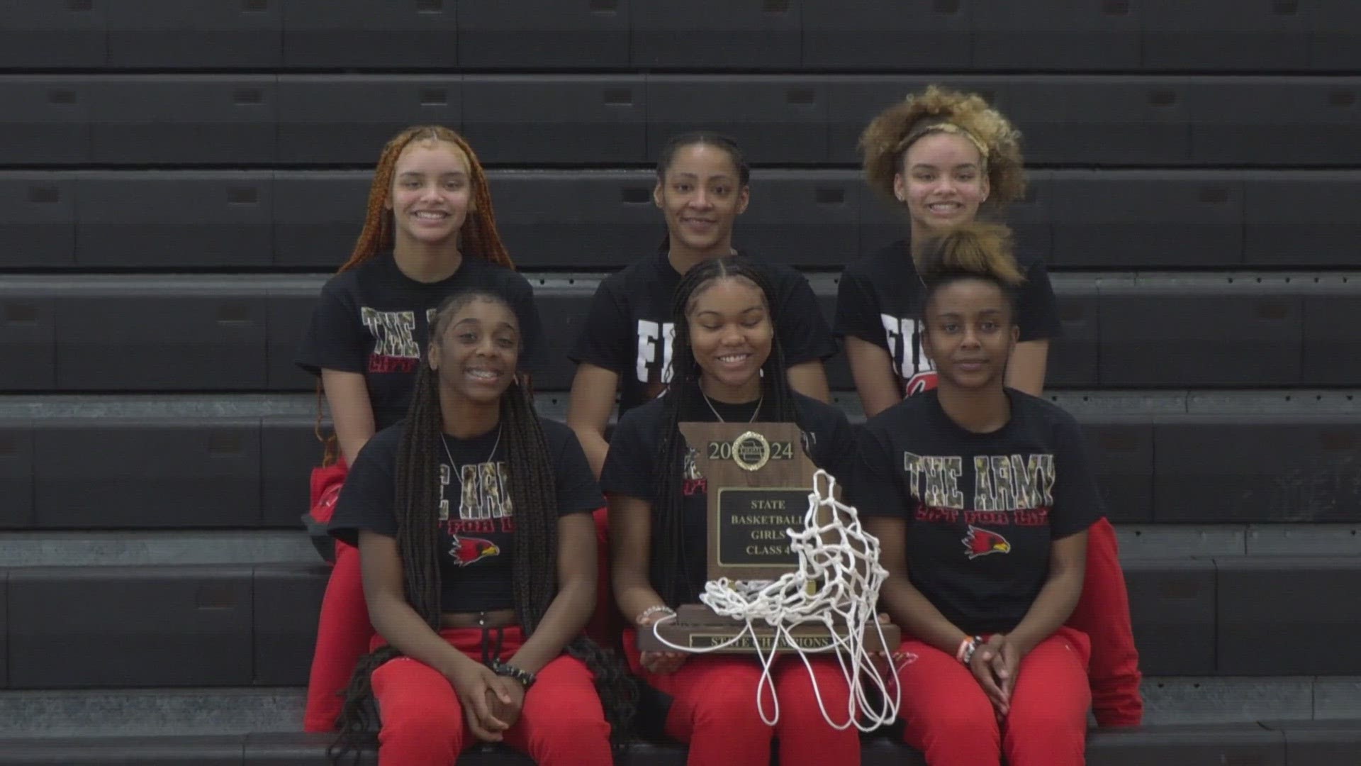 The Lift For Life girls basketball team took home the Class 4 trophy for the school's second title in girls basketball. The Hawks went 28-3 on the season.