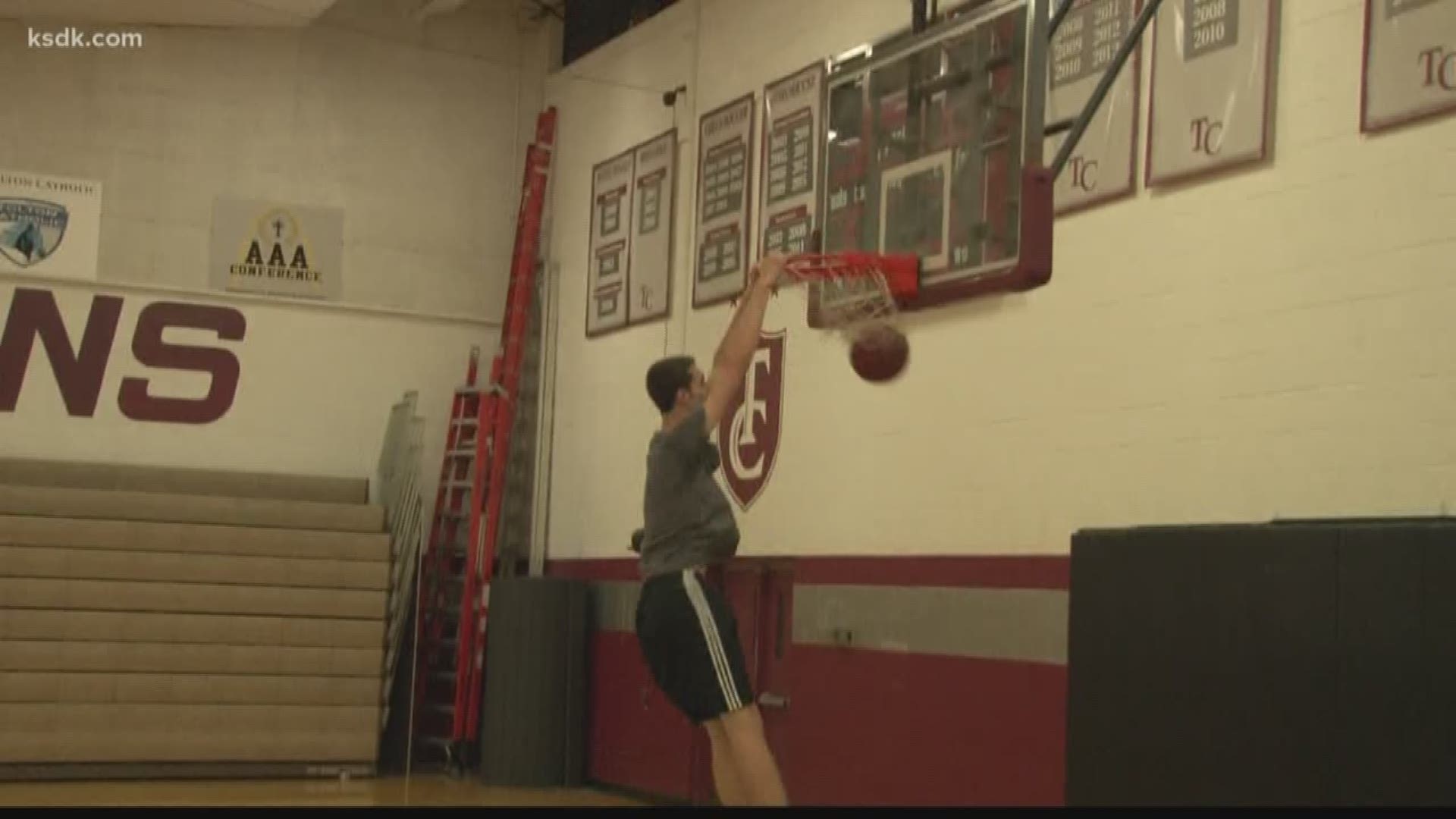 Kalkbrenner can play above the rim, and beat you from deep.
