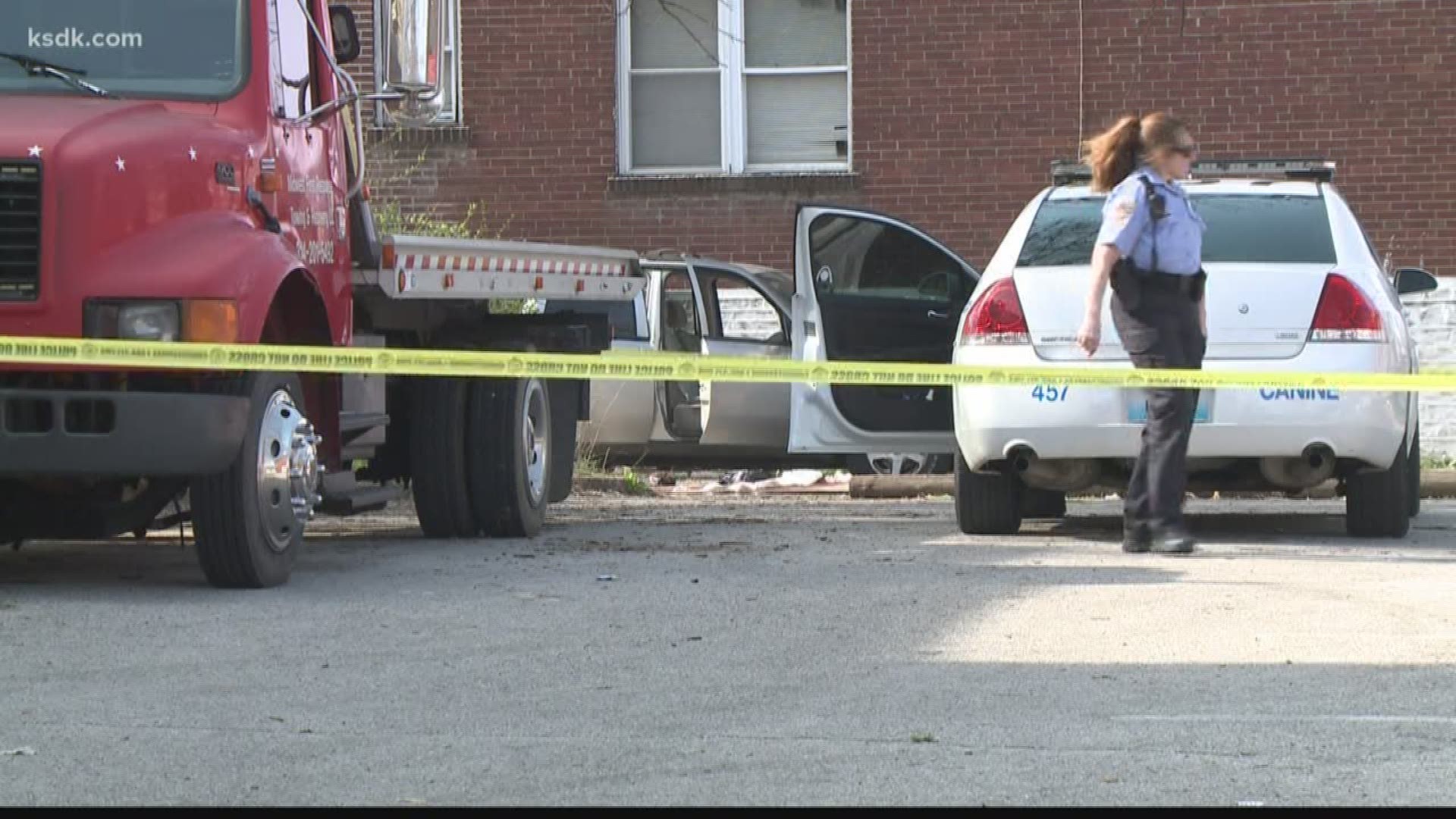 Police say the argument started because the shooter's car was blocking an alley.