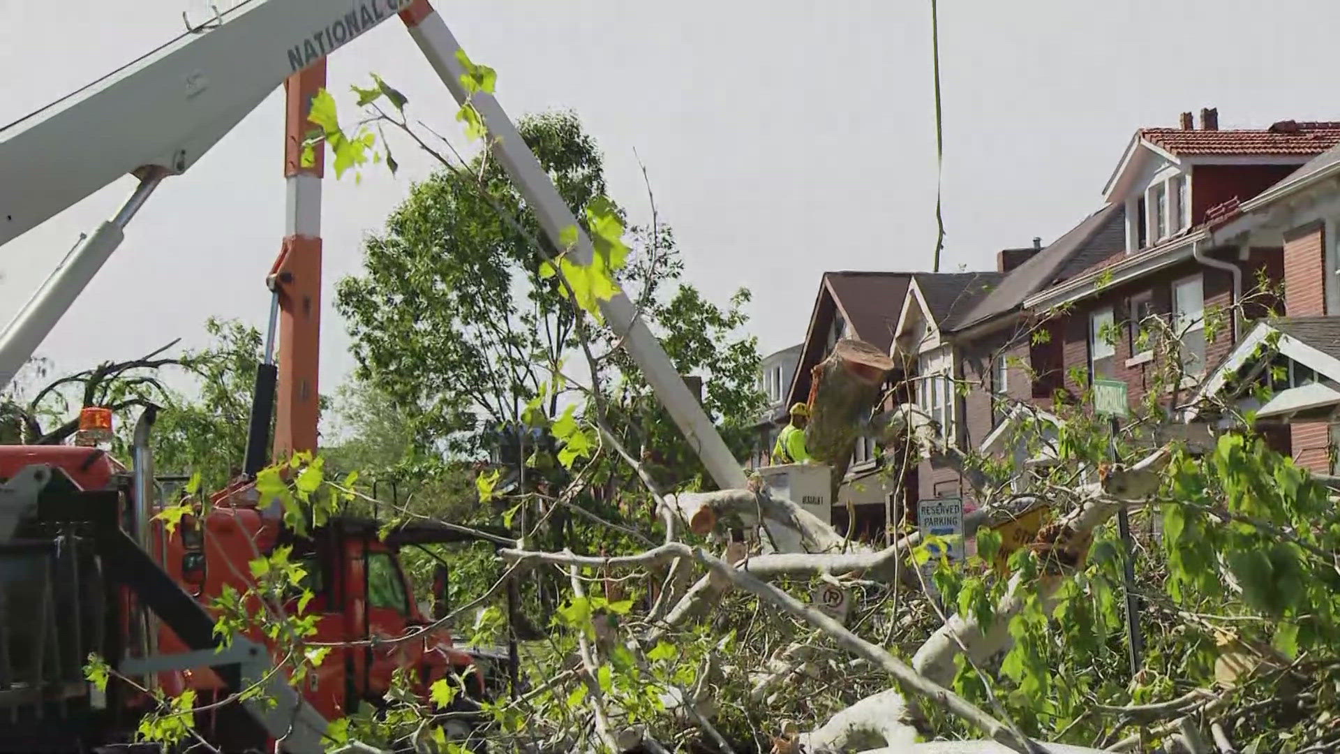St. Louisans, particularly in north city, were facing the daunting task of recovery from the storm's devastation, many without power and few resources. 