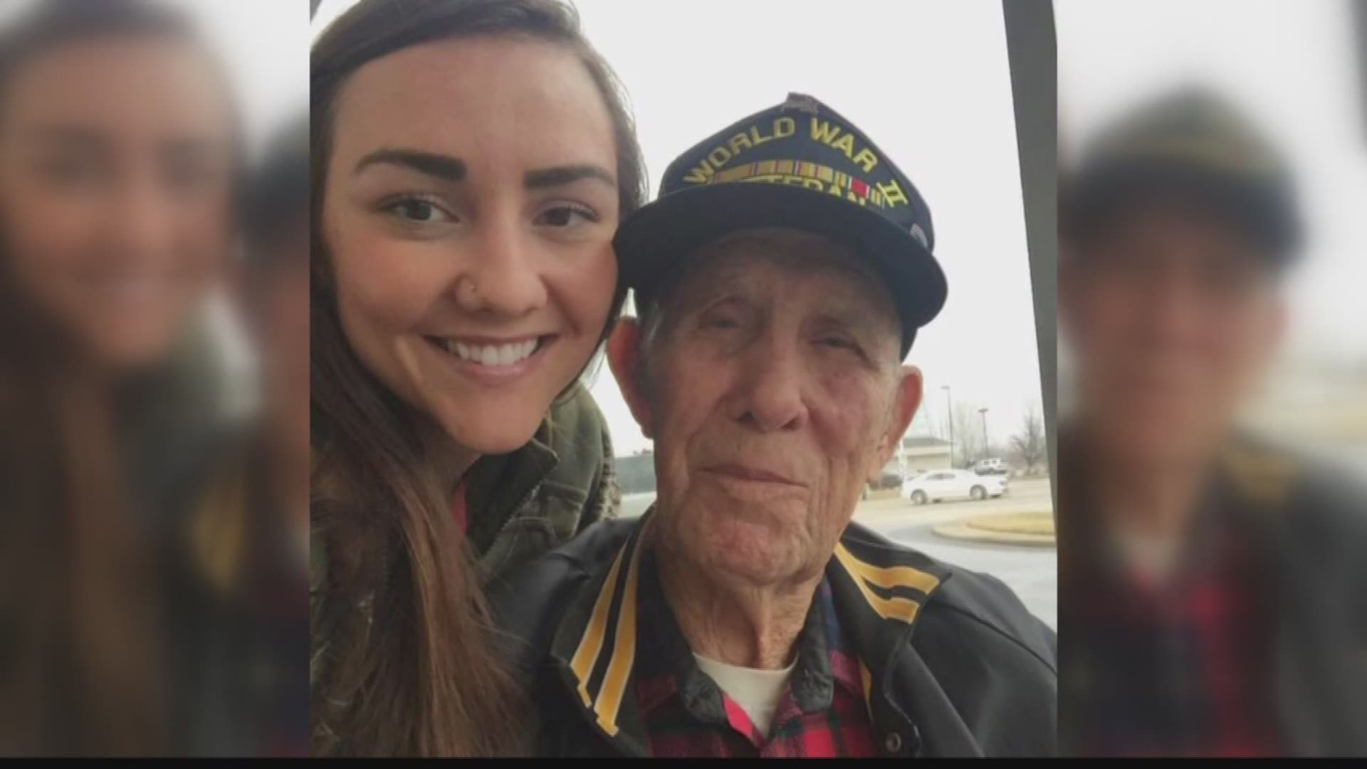 A 21-year-old college student just wanted to thank a 93-year-old veteran for his service. Soon, strangers became friends and hidden stories came to light.