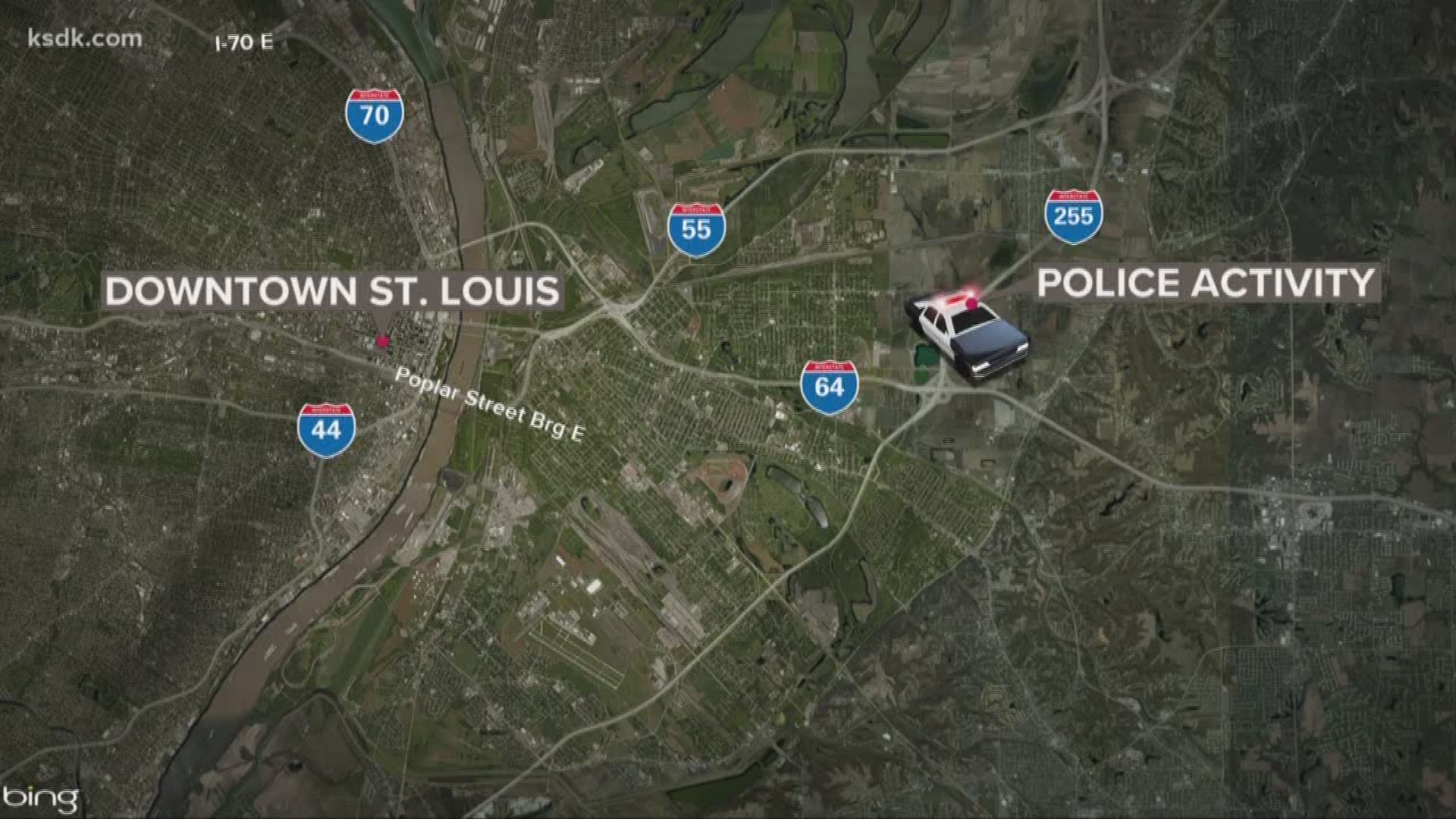 Police investigation closes both directions of I255 near Caseyville