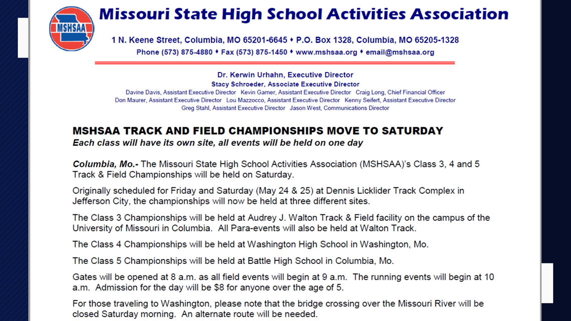 MSHSAA Missouri State High School Activities Association