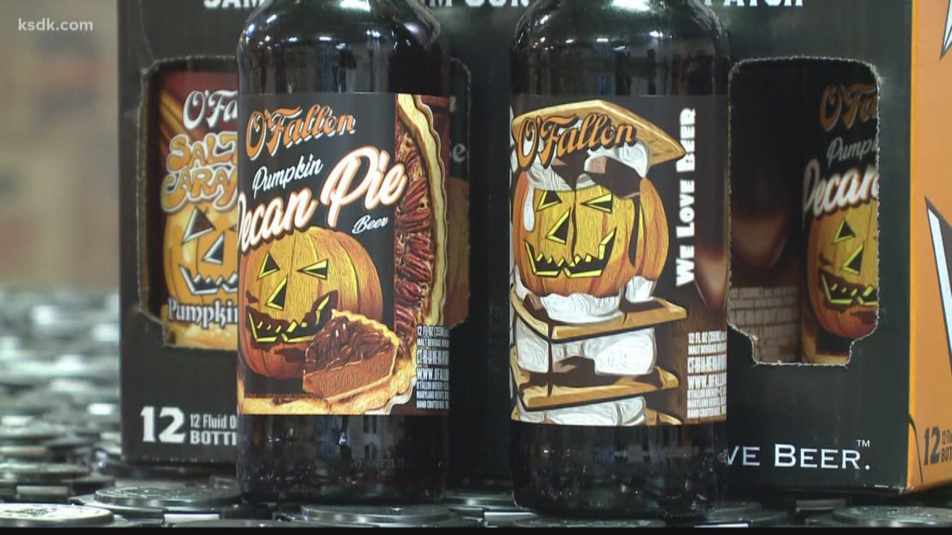 You can find O’Fallon Brewery’s pumpkin flavored beers on tap and on store shelves now.