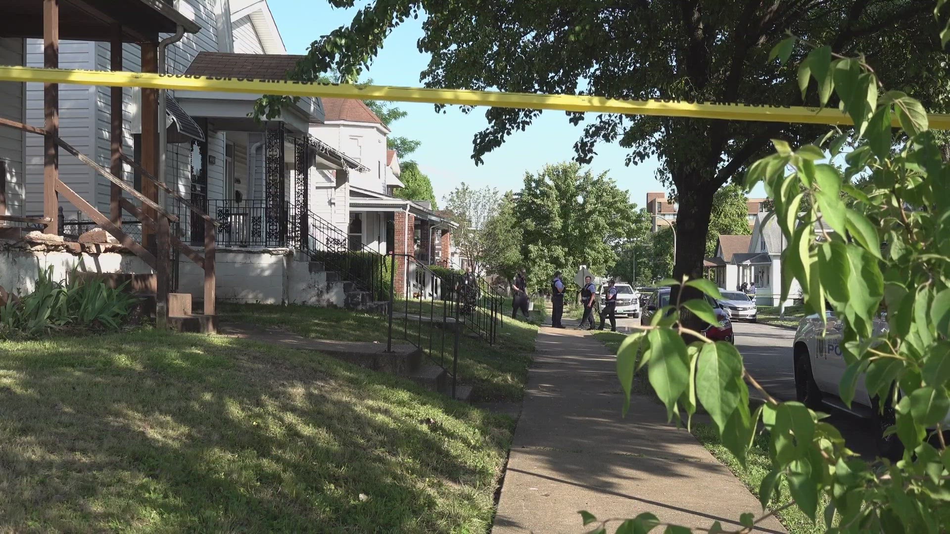 A man was shot and killed in St. Louis Monday. Police said they found the man suffering from gunshot wounds to the arm and ear.