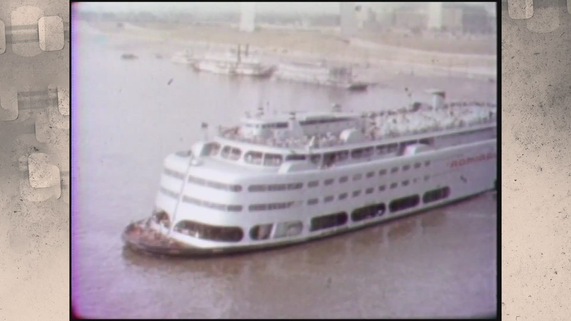 The vessel began offering cruises on the Mississippi River in the 1940s, was transformed into an entertainment venue in the 1980s and finally a floating casino.