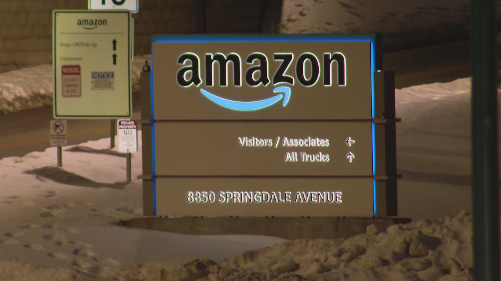 Police said the stabbing happened after a fight broke out between two warehouse employees.