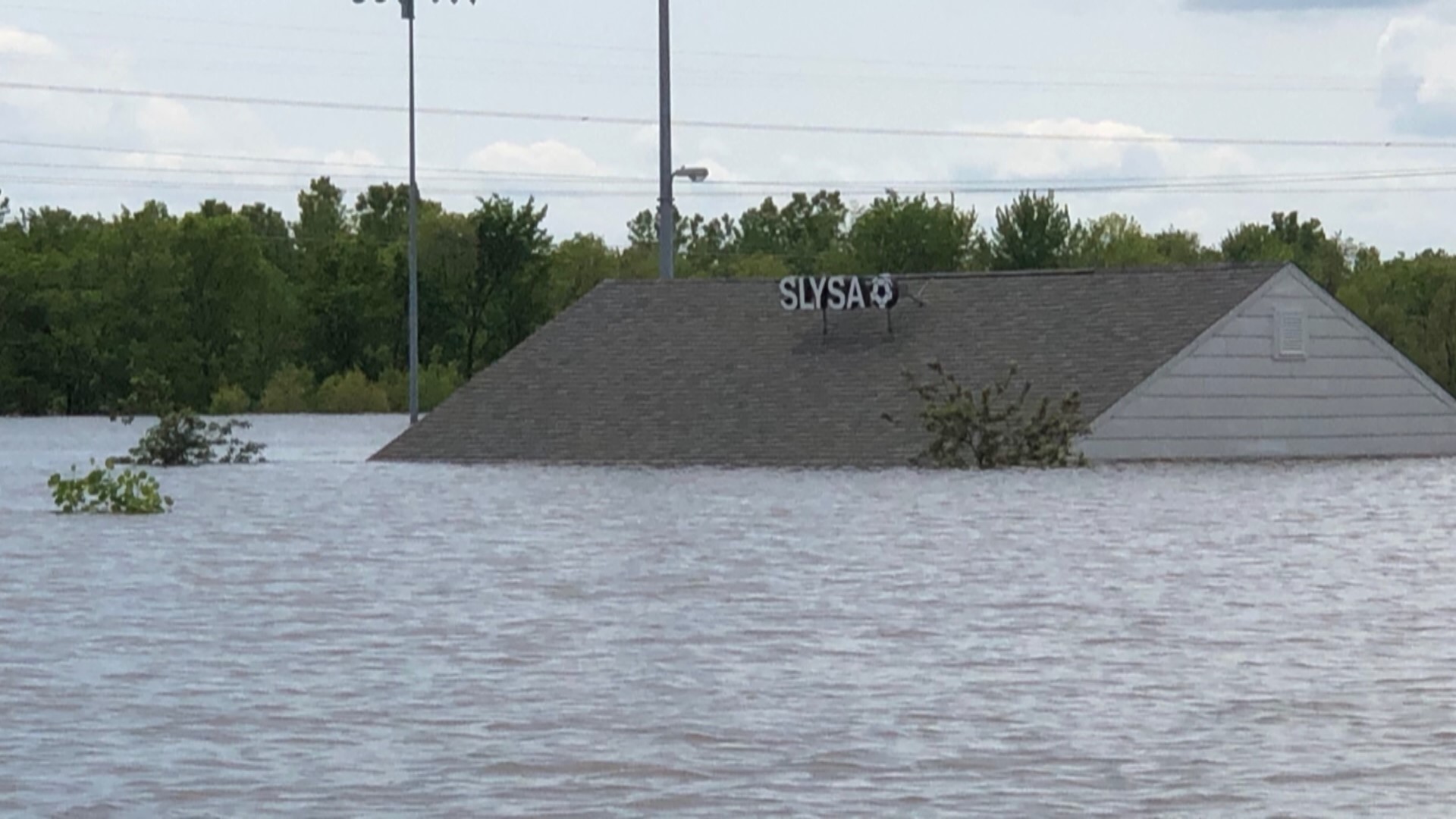 While some people are seeing the light at the end of the tunnel with receding floodwaters, the St. Louis Youth Soccer Association is looking at six to eight more weeks of flooded fields.