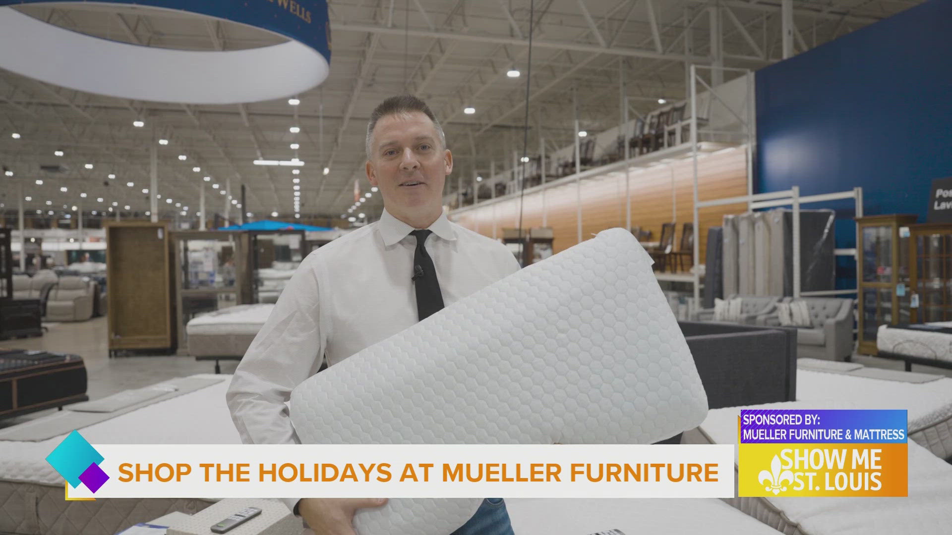 Give the gift of cozy this holiday season! Show Me St. Louis stops by Mueller Furniture 