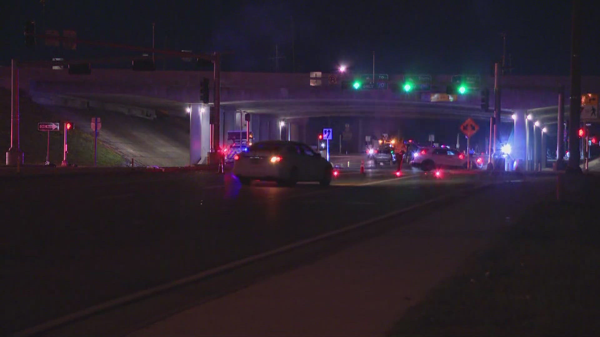 Police said the teen crashed into a utility pole near I-270 and St. Charles Rock Road.