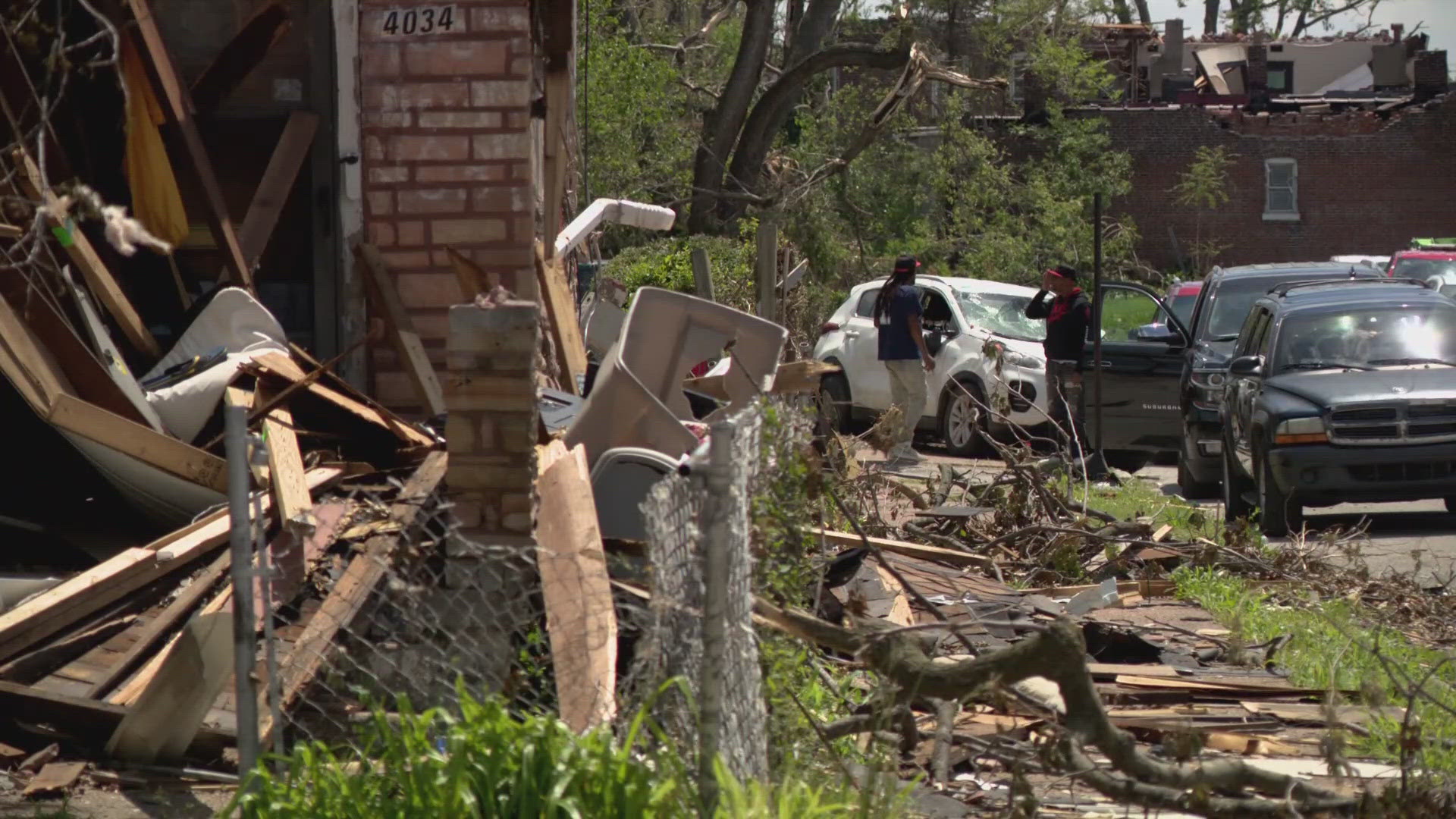 The Missouri National Guard will help with clearing debris for tornado recovery in St. Louis. Members of the 35th Engineer Brigade will be here through June 11.