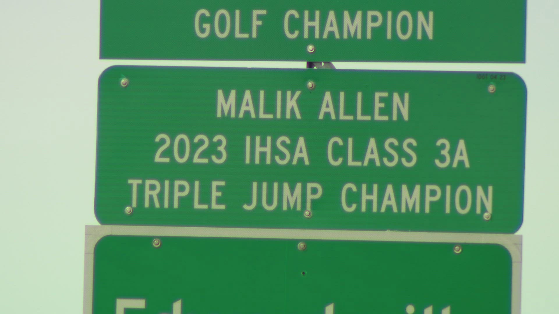 The multi-sport athlete will compete in college... but his dreams go further than that. In fact, Malik Allen has had dreams about becoming an Olympian someday