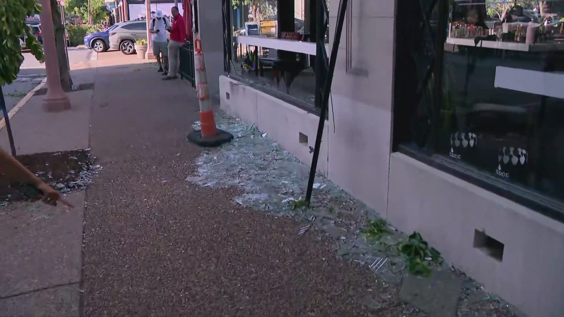 Here's a walk through the Central West End to survey the damage left behind by Friday's storm.