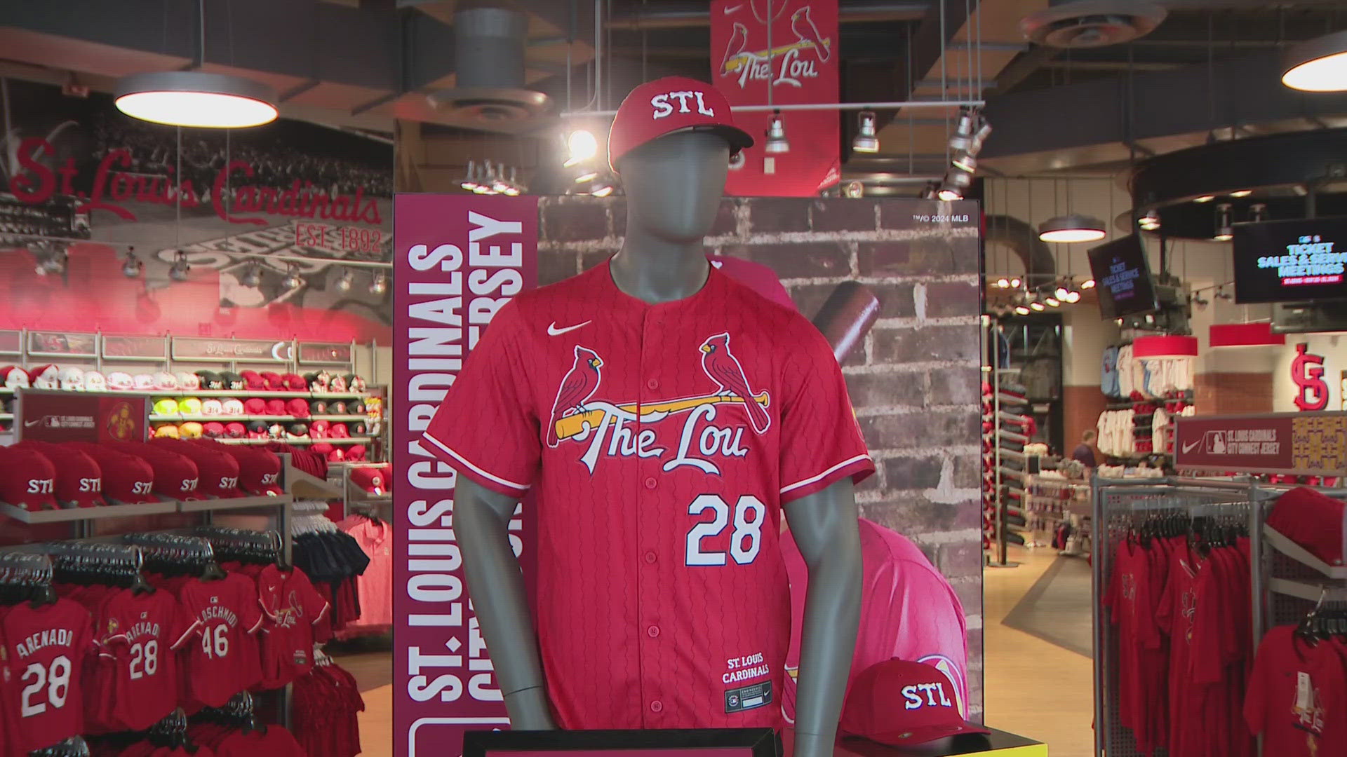 The St. Louis Cardinals unveiled a new alternate jersey Monday that breaks from tradition while celebrating the history of the team and the city.