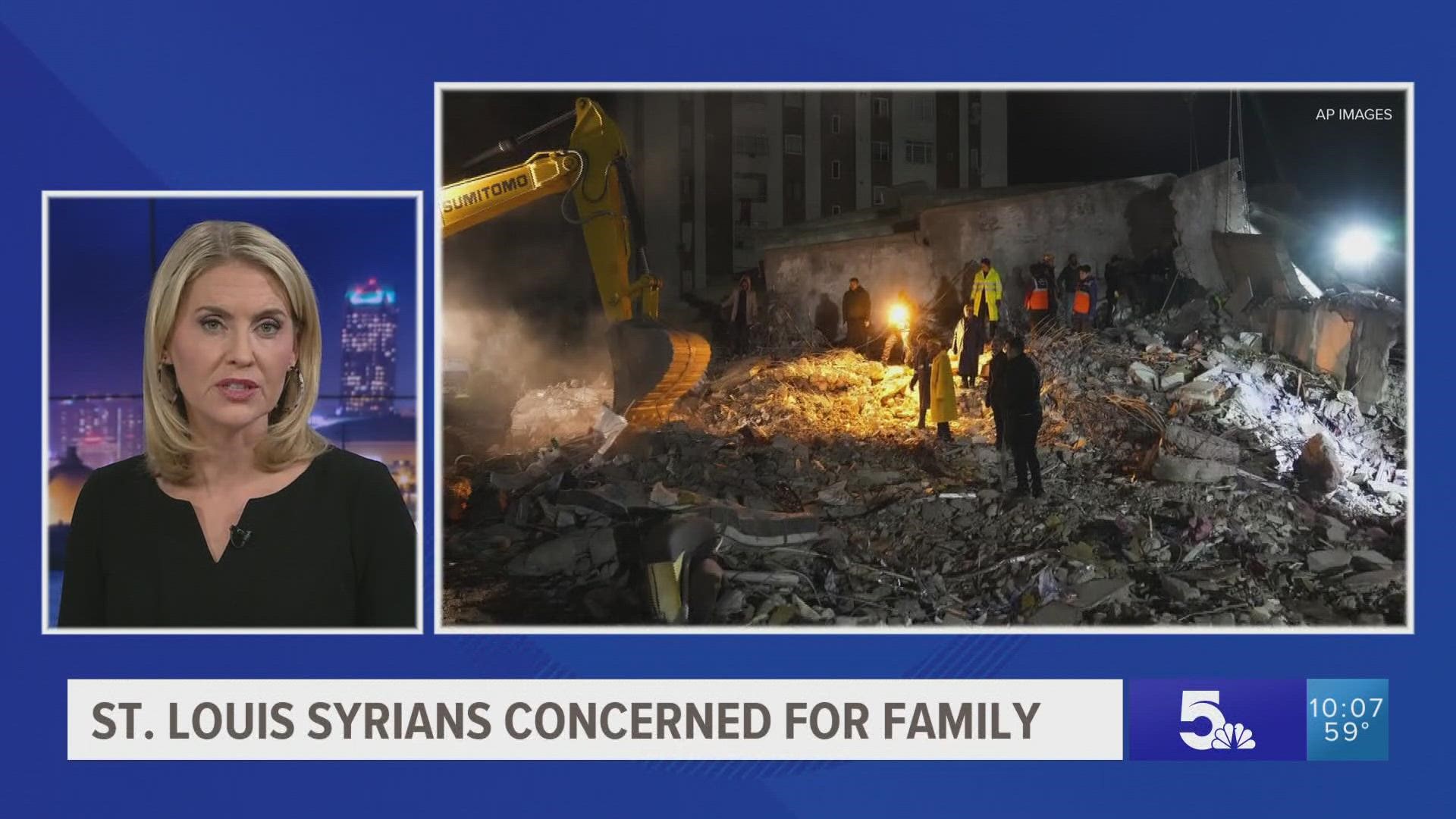 All three families are trying to collect money to send to their loved ones affected in Syria and Turkey.