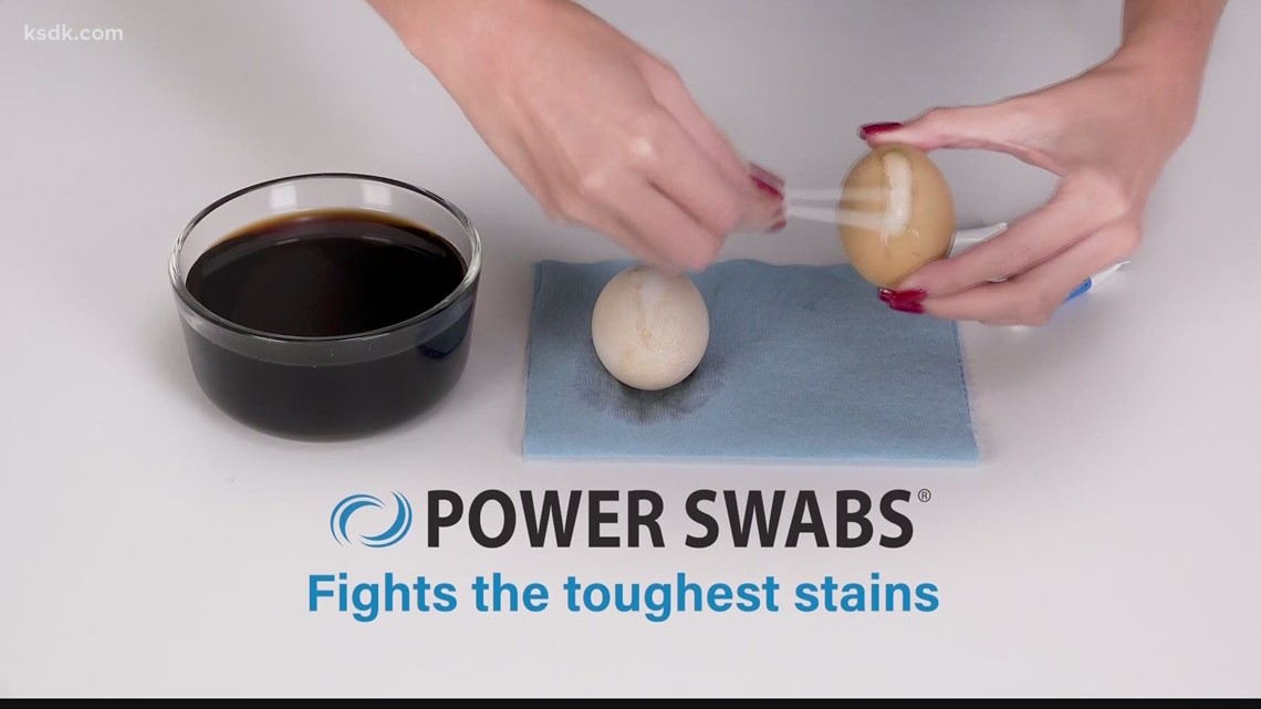 Power Swabs can start to whiten teeth in just 5 minutes