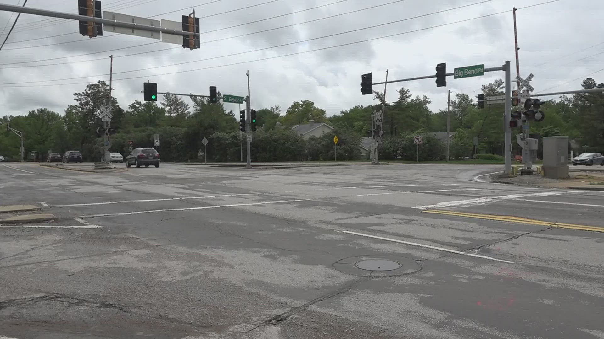 A woman was killed in a Kirkwood crash Saturday evening, police said. Right now, St. Louis County is working on a project for this specific intersection.