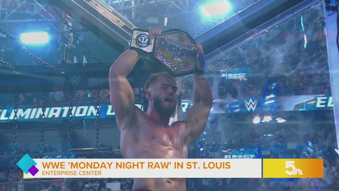 WWE United States Champion speaks on Monday Night Raw happening in St. Louis