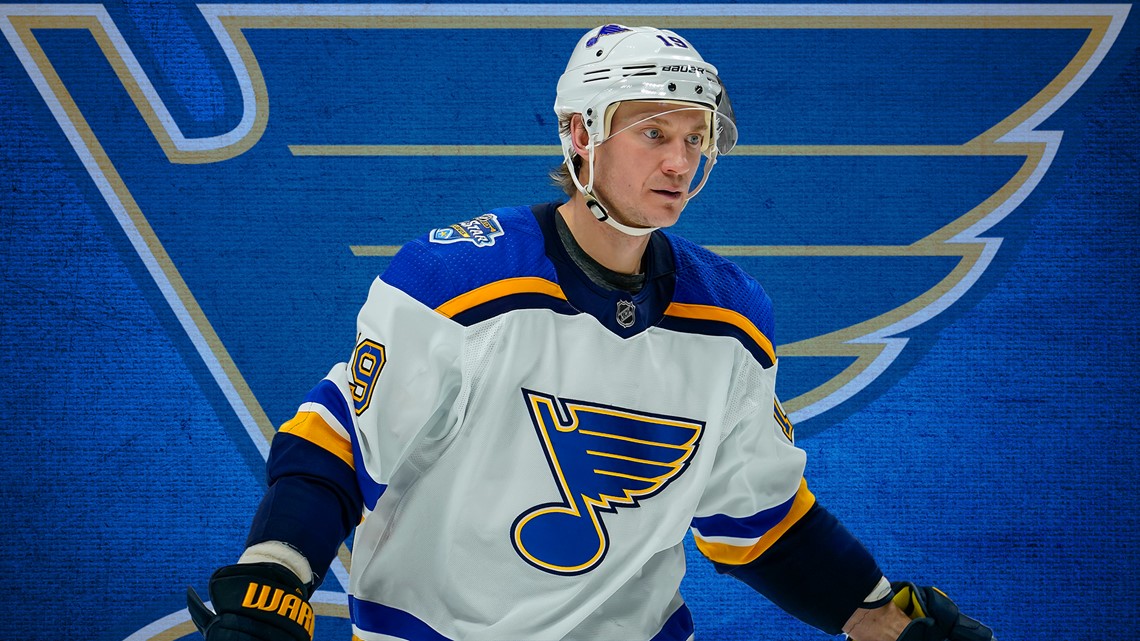 Jay Bouwmeester St. Louis Blues Adidas Authentic Home NHL Hockey